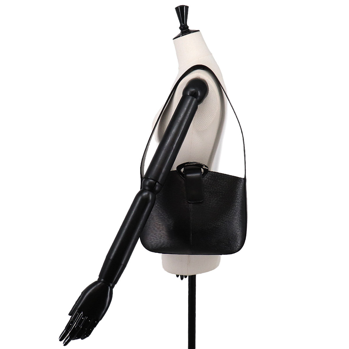 Epi Lively Shoulder Bag Leather Noir M52162 Purse