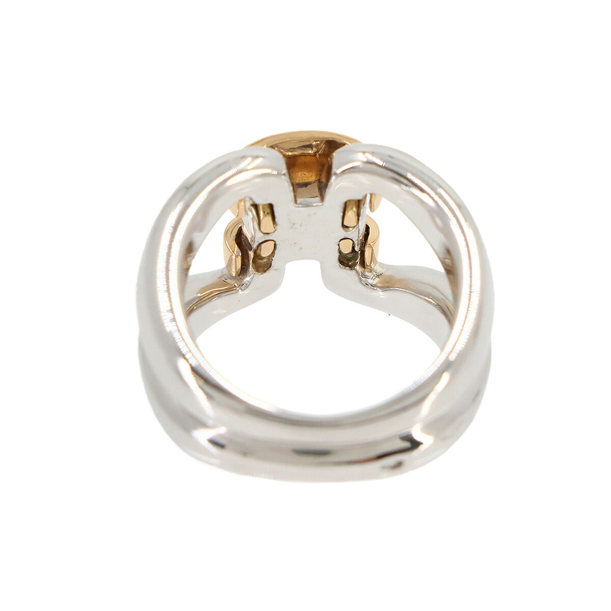 History Vintage Ring Silver SV Ag 925 750 K18 51 Accessory