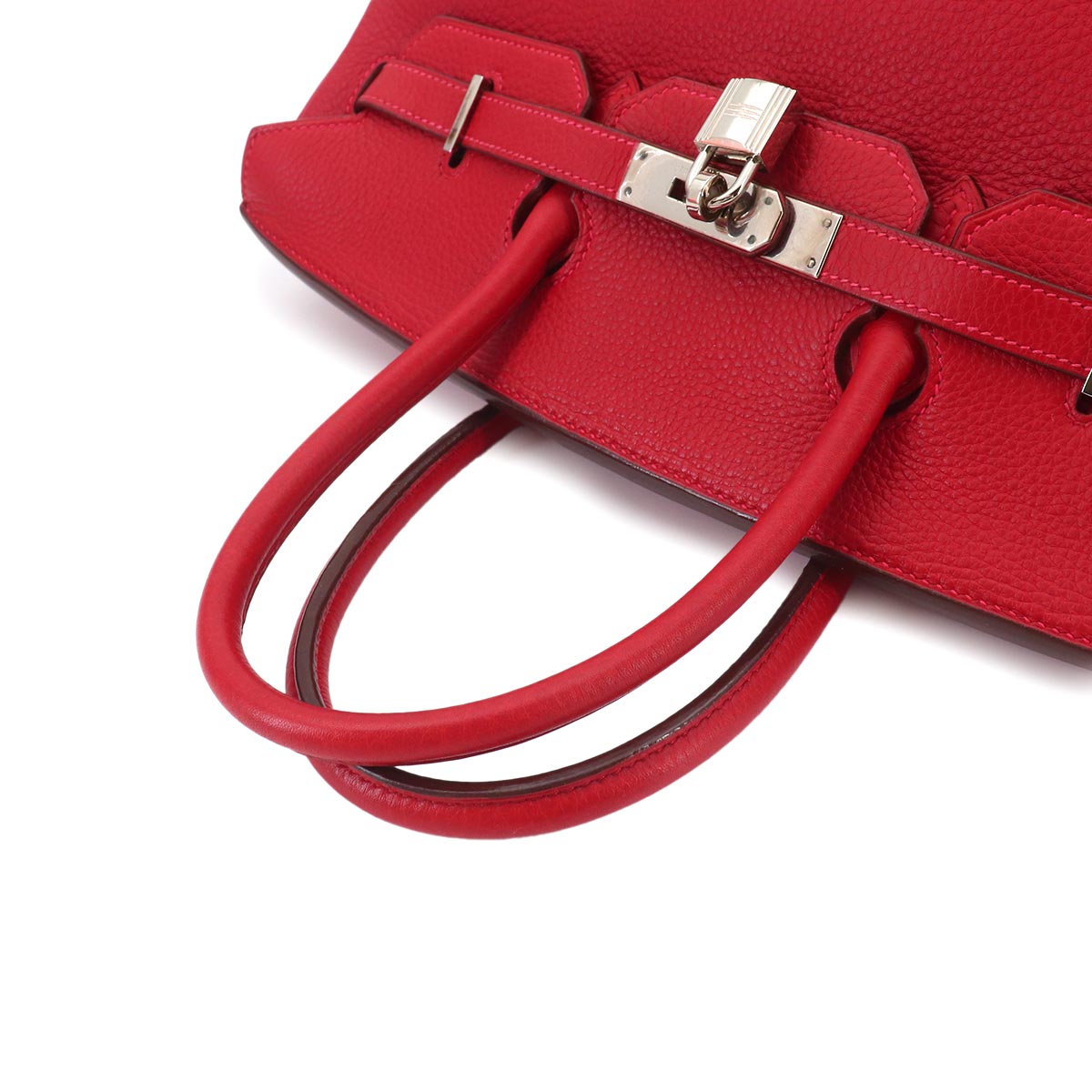 Birkin 35 Veau Togo Rouge Vif Hand Bag Red