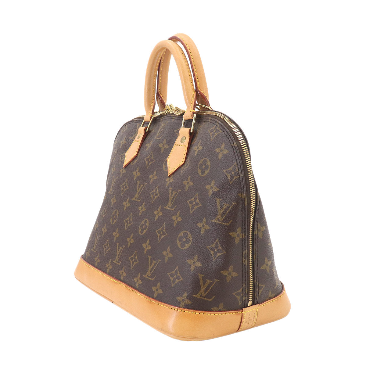 Monogram Alma Hand Bag Brown M51130 Purse