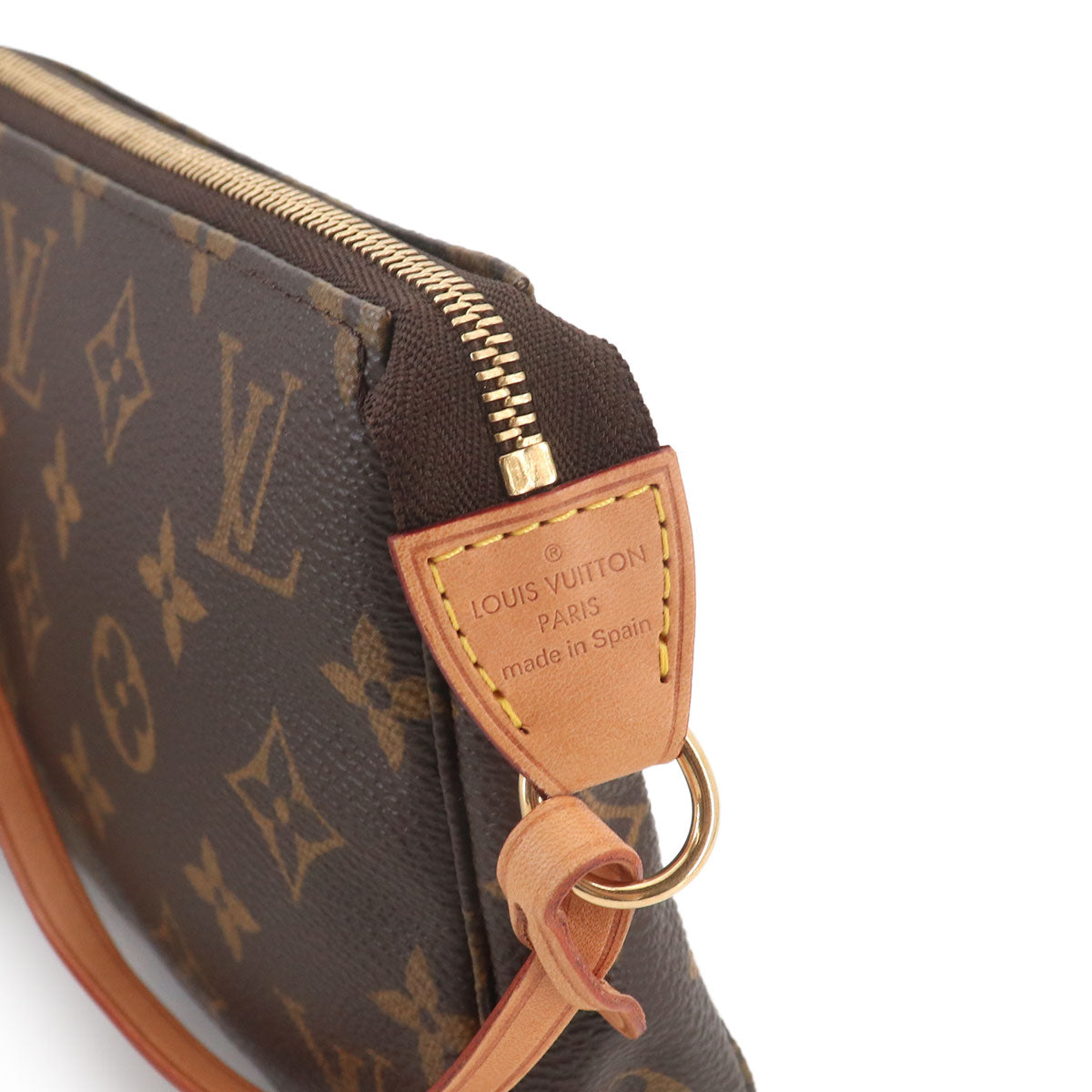 Monogram Pochette Accessoires Hand Bag Pouch Brown M51980