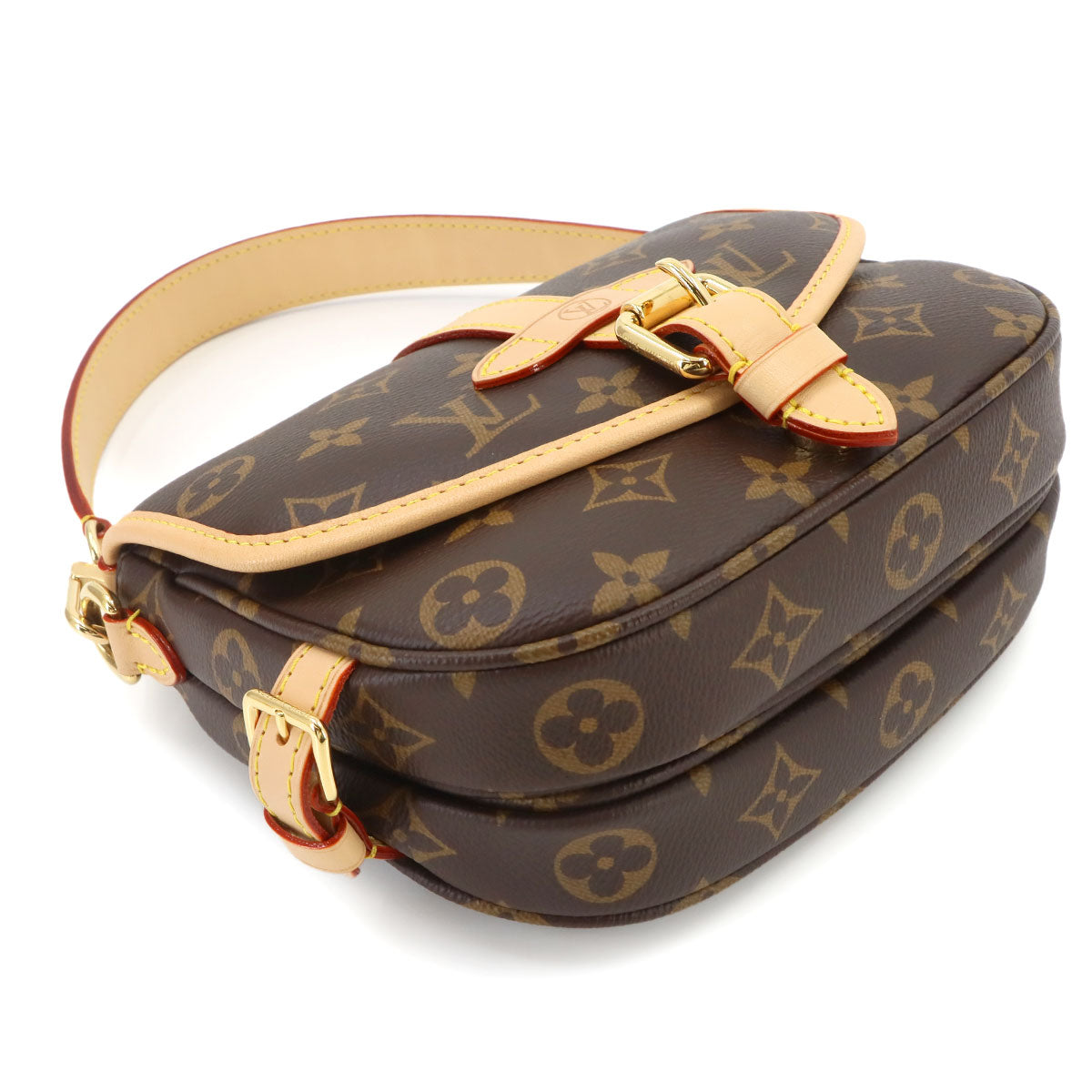 Monogram Saumur BB 2way Hand Shoulder Bag Brown M46740