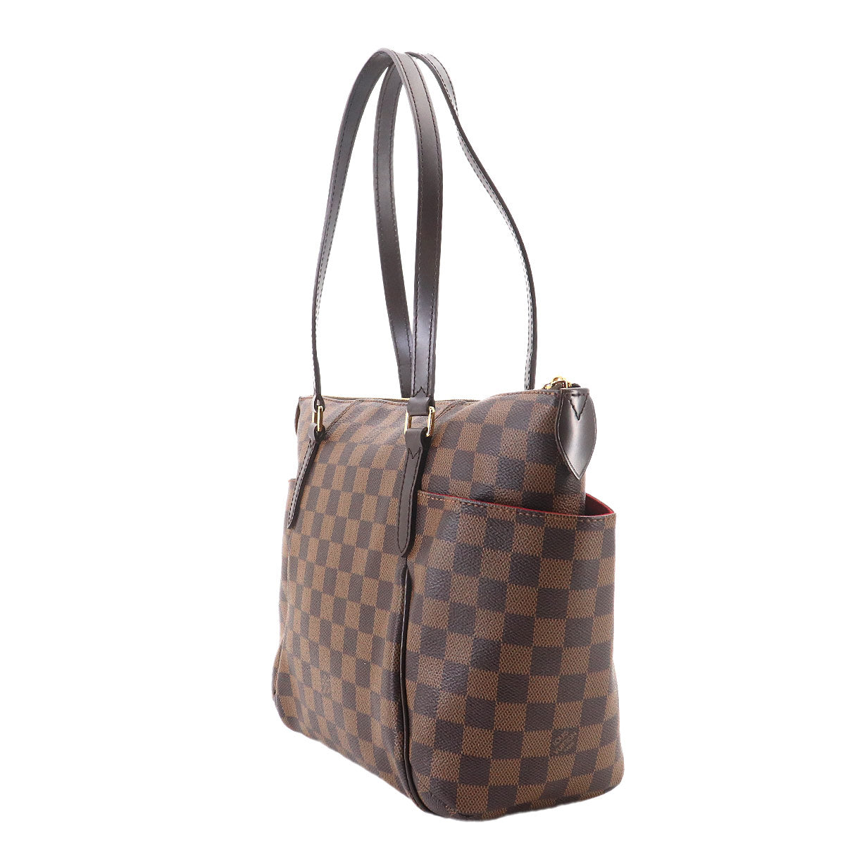 Damier Totally PM Tote Bag Ebene Brown N41282 Purse