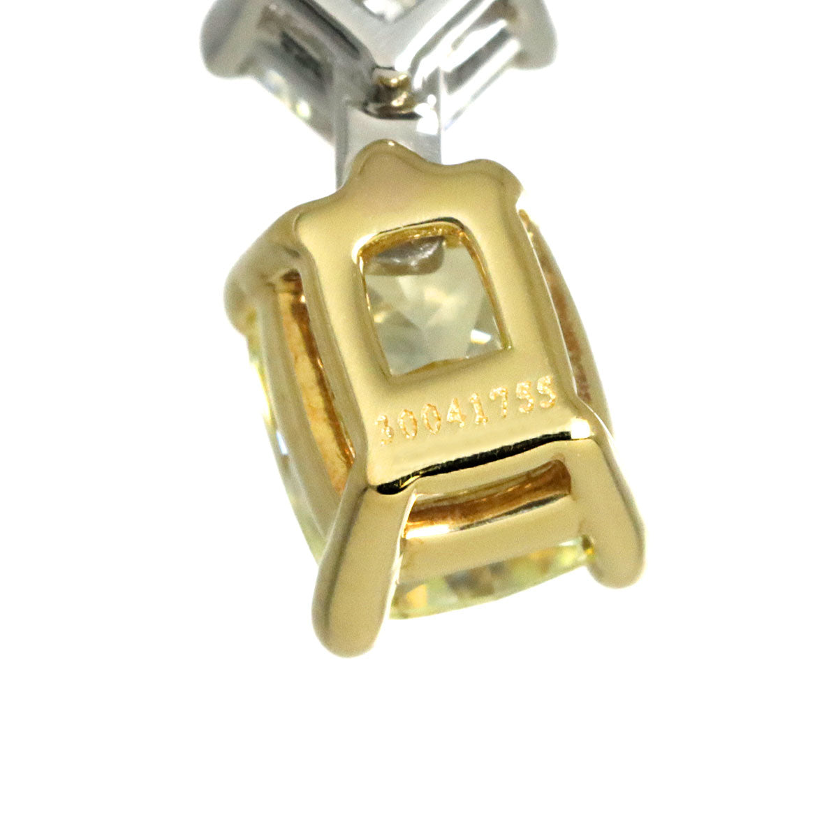 Lucida Diamond 0.37ct FY/VVS1 Necklace Pt 18K YG
