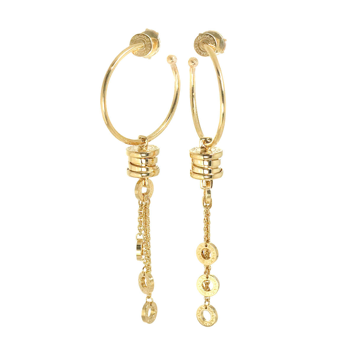 B-ZERO1 Element Earrings Pierced 18K Yellwo Gold 750