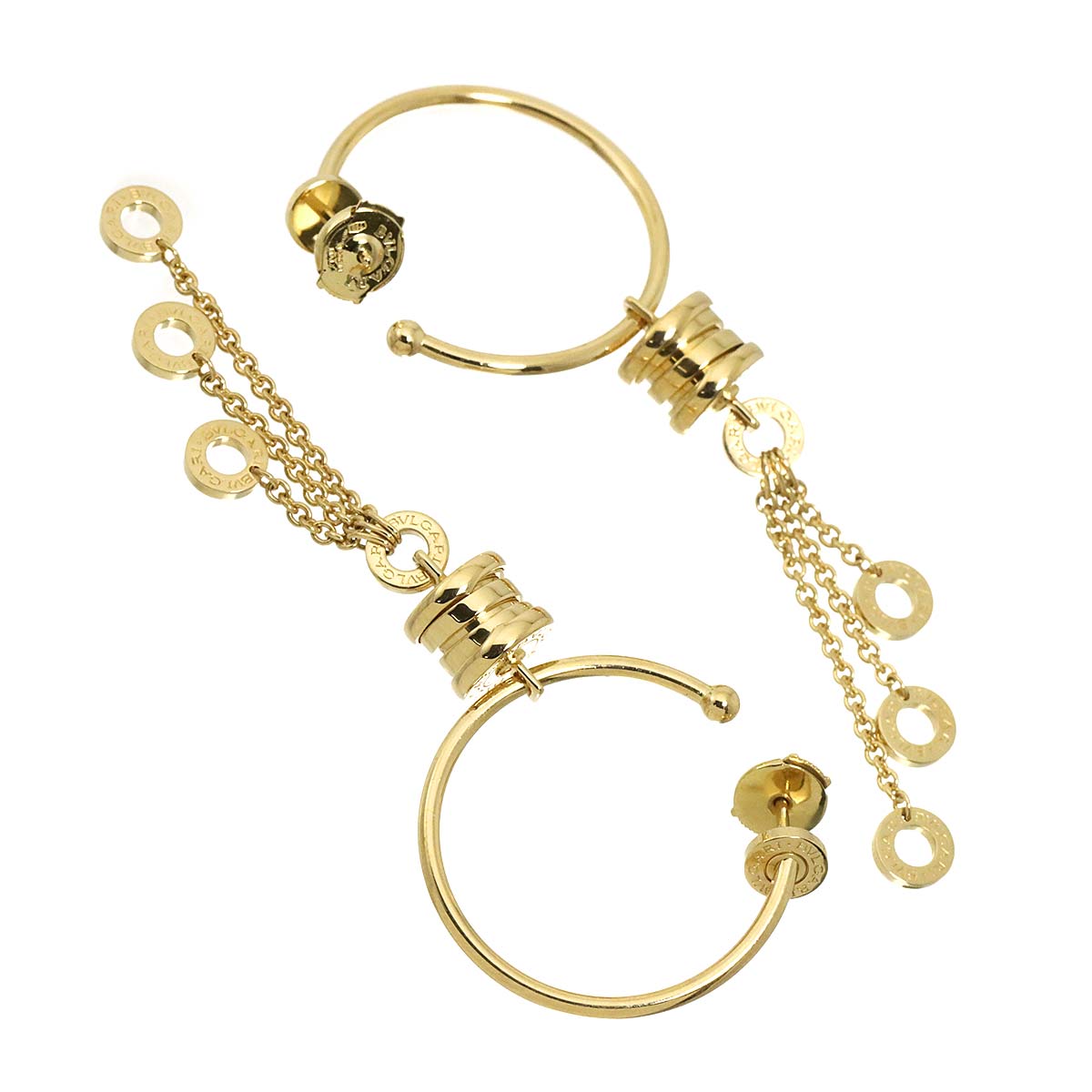 B-ZERO1 Element Earrings Pierced 18K Yellwo Gold 750
