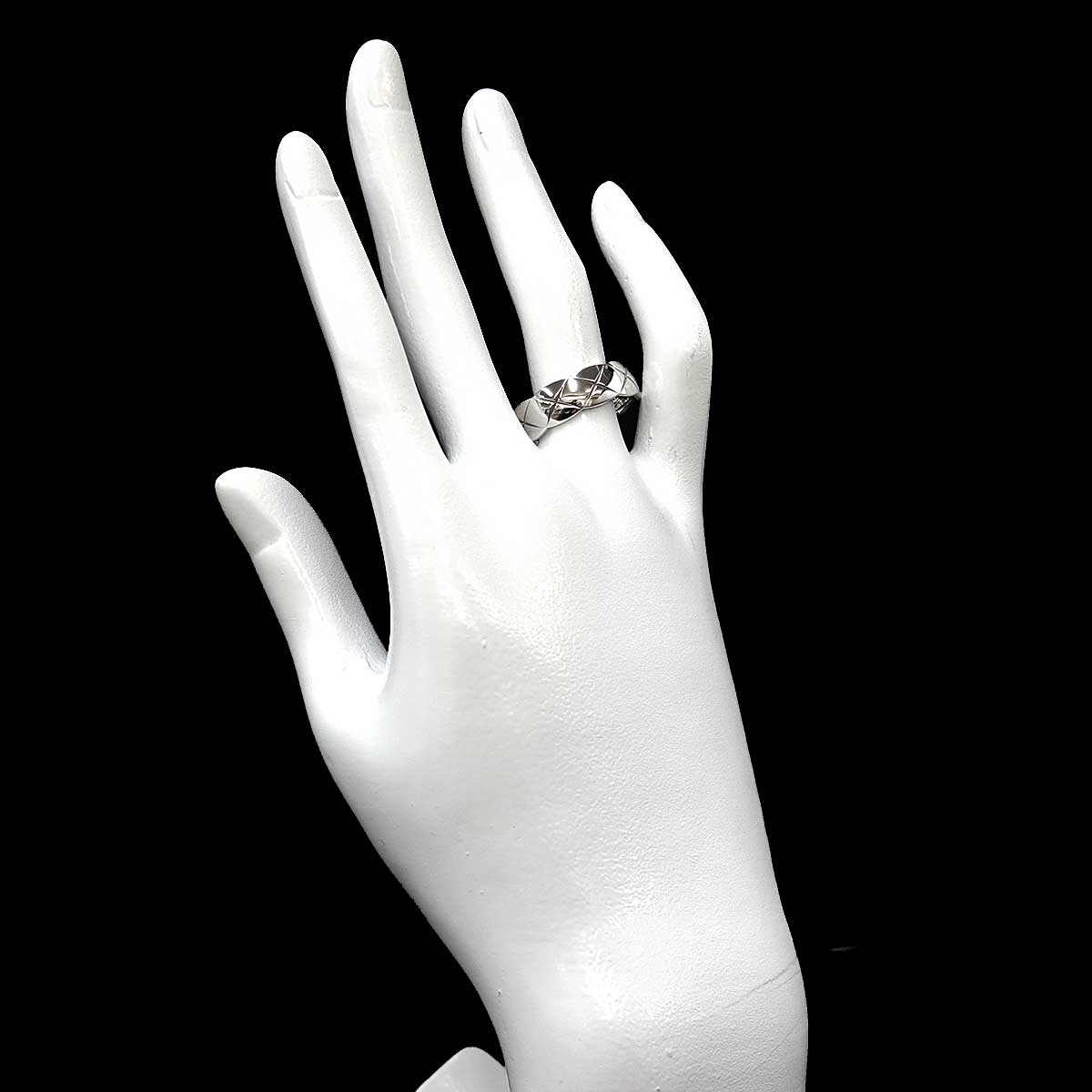 Coco Crush MM Ring 18K WG 750 size62 9.5-9.75(US)