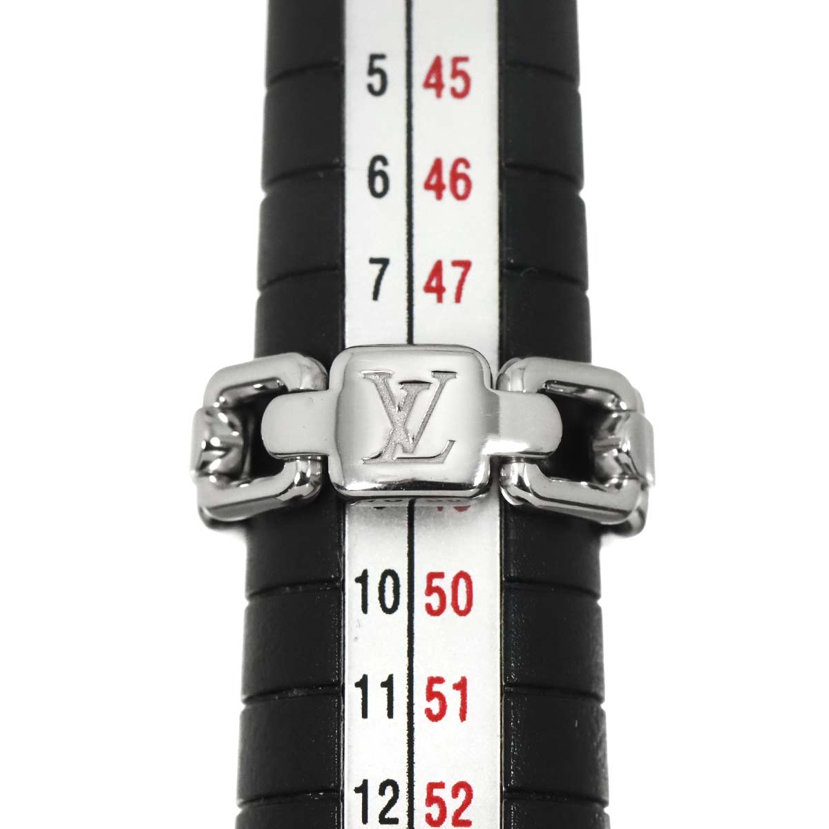 Berg Chain Ring 18K WG 750 size48 4.75-5(US)