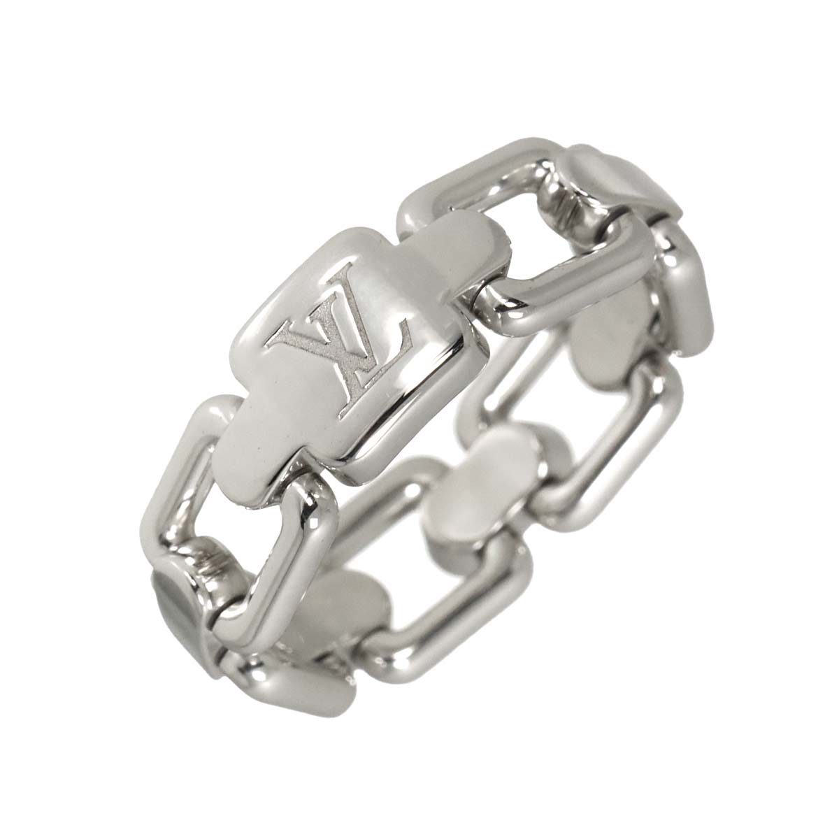Berg Chain Ring 18K WG 750 size48 4.75-5(US)