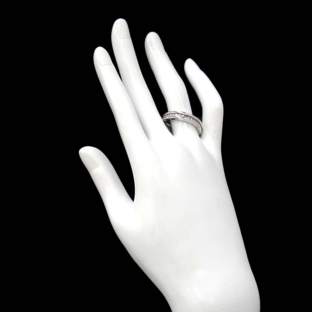 B-zero1 1Band Diamond Ring 18K WG 750 size61 9-9.5(US)