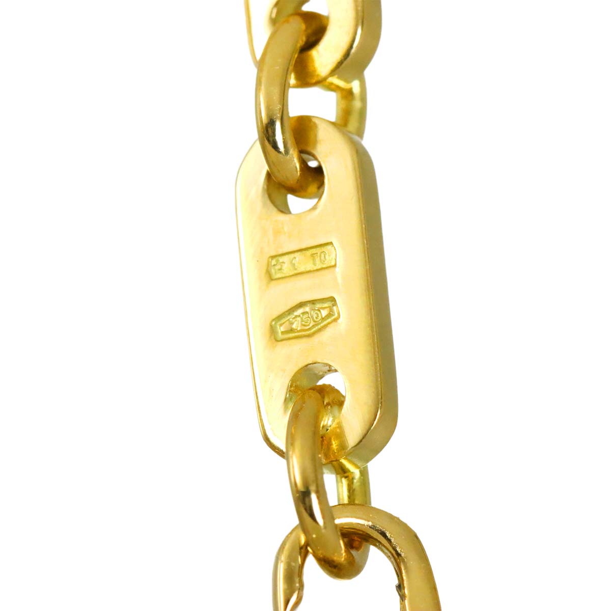 Figaro Bracelet 18K Yellow Gold 750