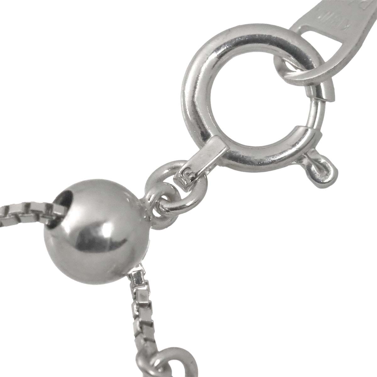 Diamond 0.36ct Necklace 18K White Gold 750