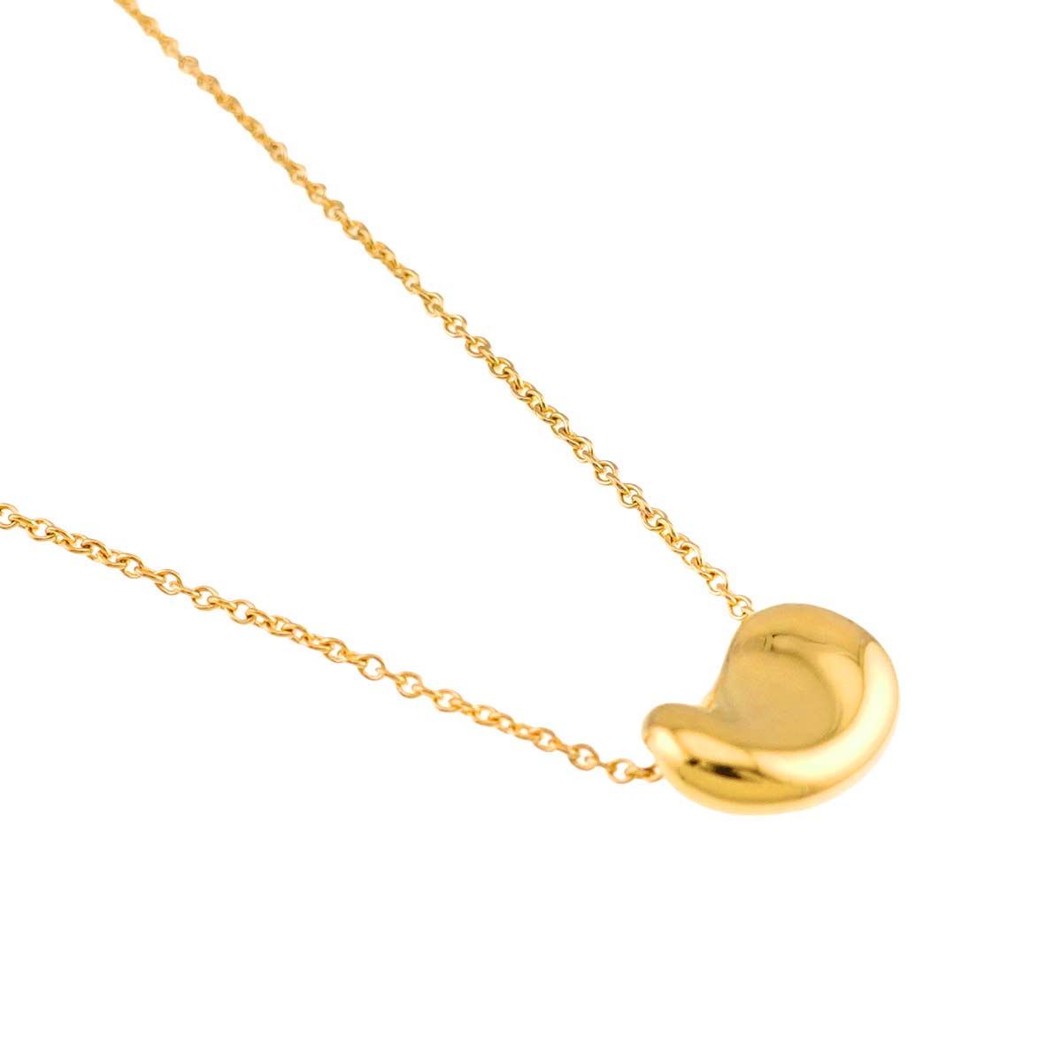 Bean Necklace 18K Yellow Gold 750