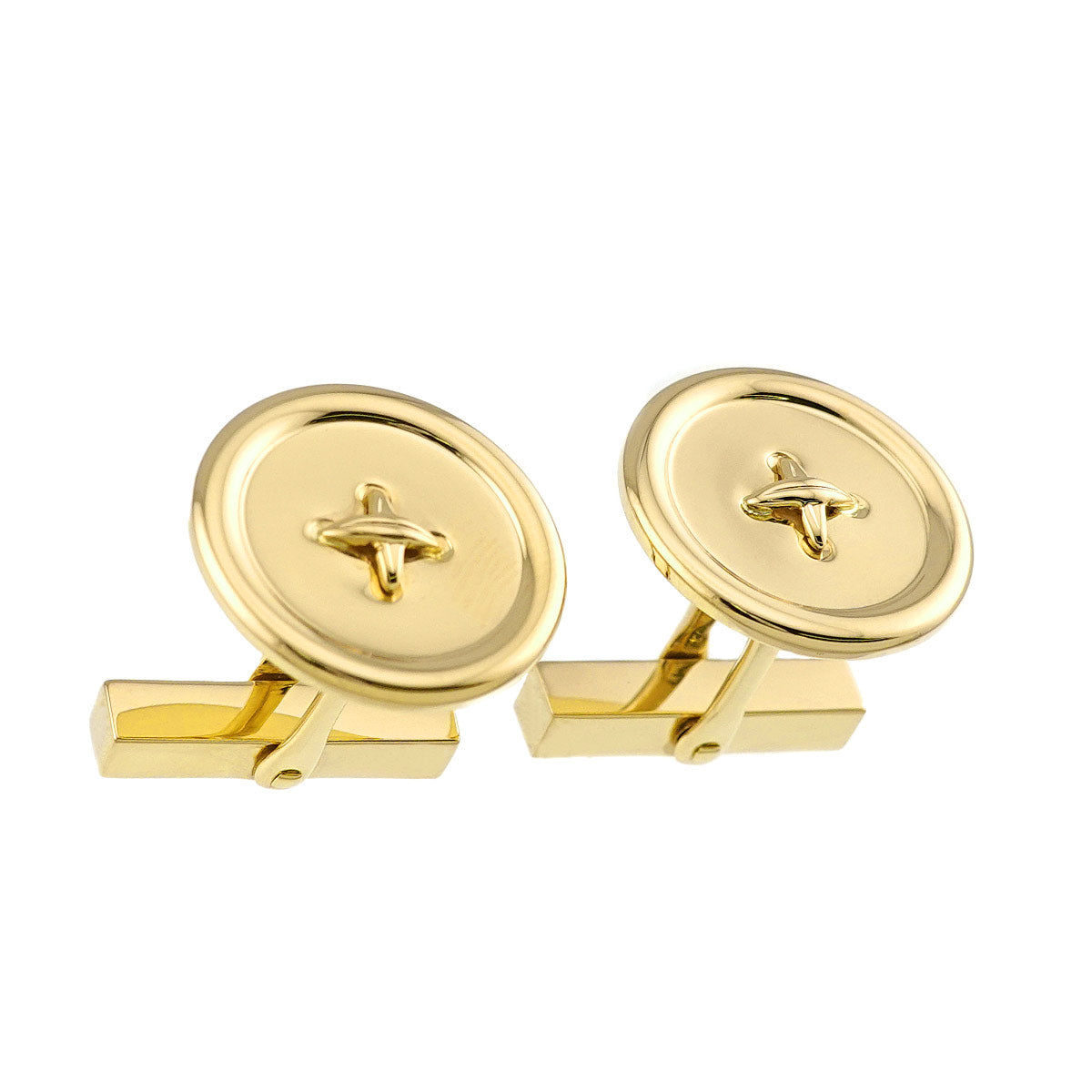 cuff links 14K Yellow Gold 585