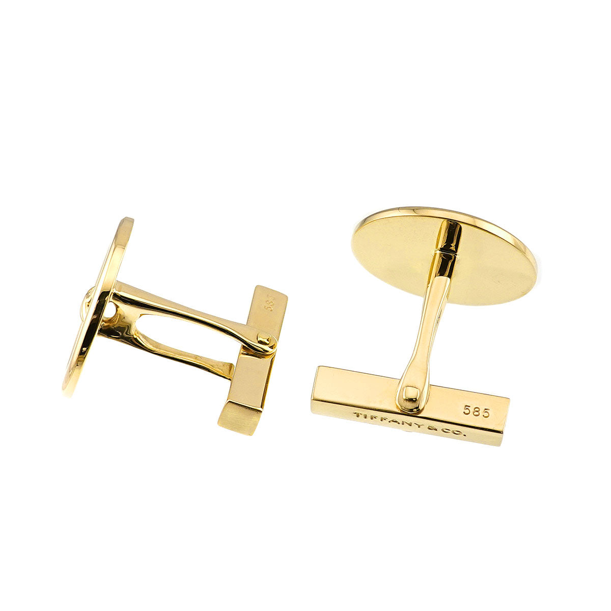 cuff links 14K Yellow Gold 585