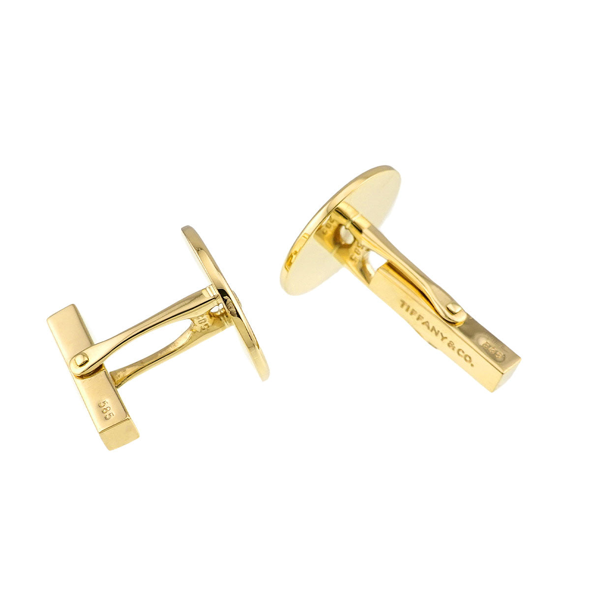 cuff links 14K Yellow Gold 585