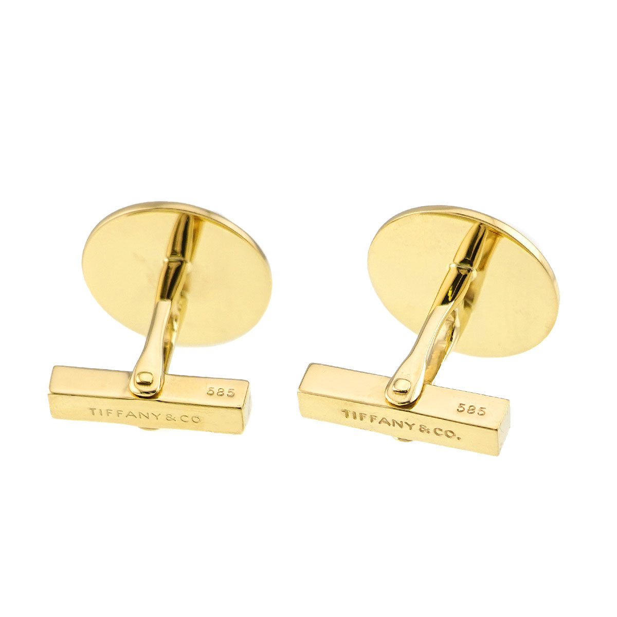 cuff links 14K Yellow Gold 585