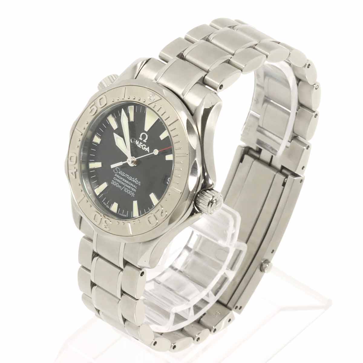Seamaster 300 2236 50 WG Automatic Black Dial Boys Watch