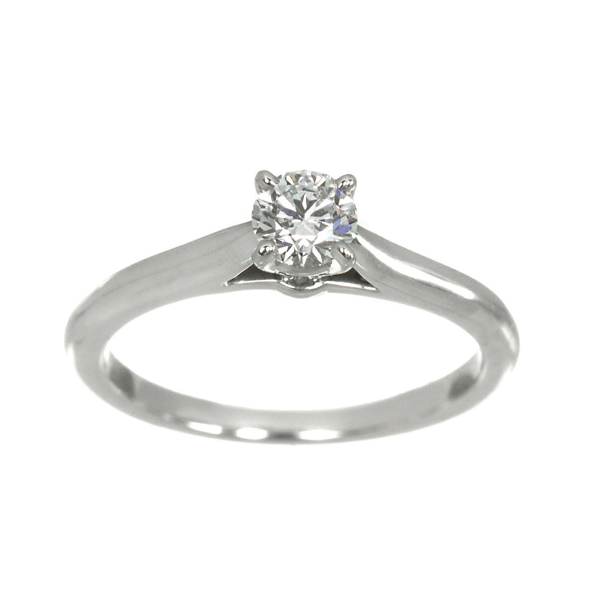 Diamond 0.24ct E/VVS1/3EX Ring Platinum size46 3.75(US)