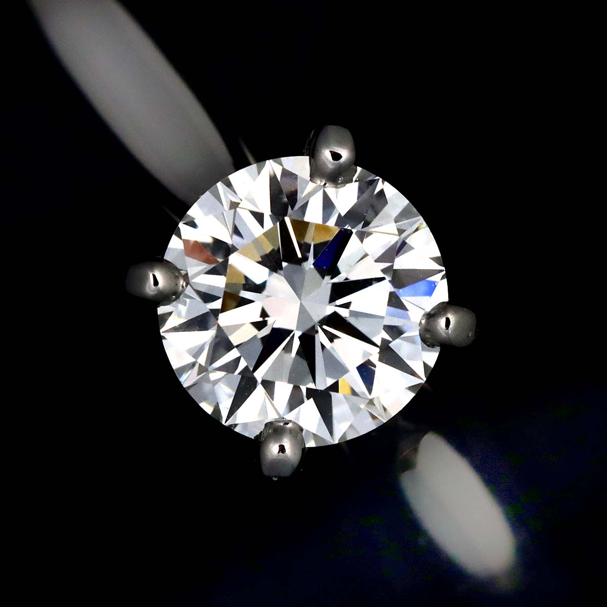 Diamond 0.80ct G/VVS1/3EX Ring Platinum size51 5.5-5.75(US)