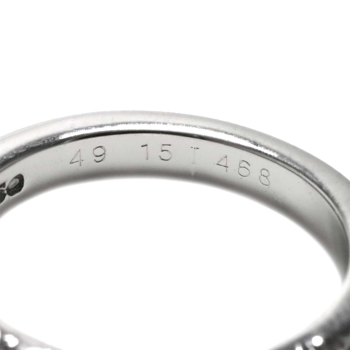 Comet Diamond Ring 18K White Gold 750 size49 4.75-5(US)