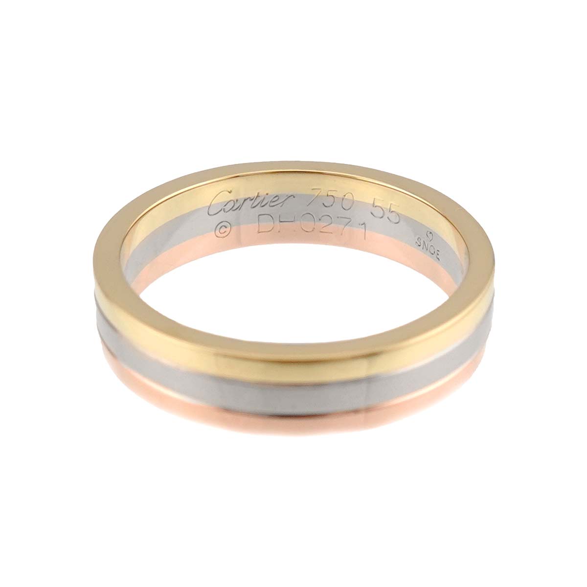 Vendome Ring 18K YG WG PG 750 size55 6.75-7.25(US)