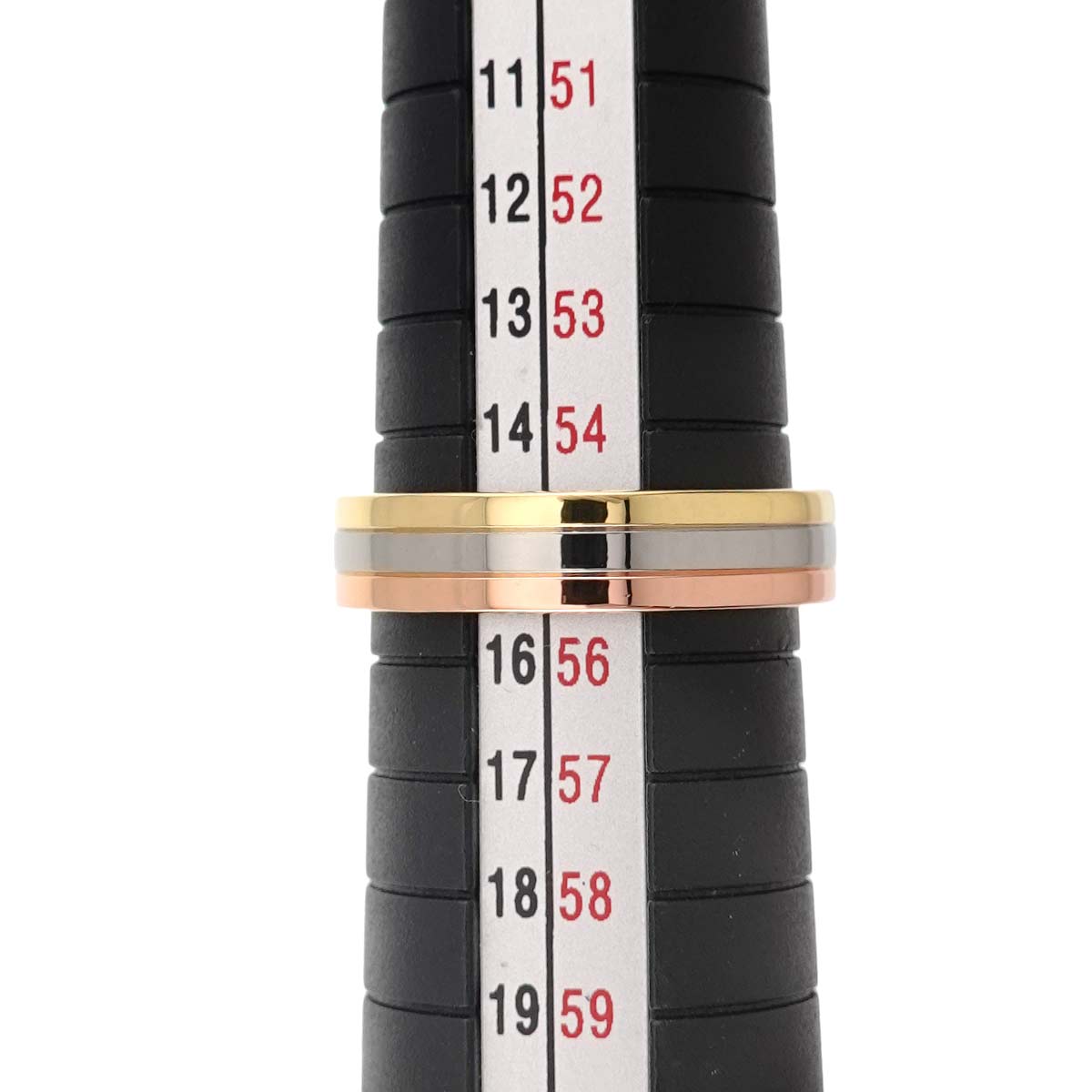 Vendome Ring 18K YG WG PG 750 size55 6.75-7.25(US)