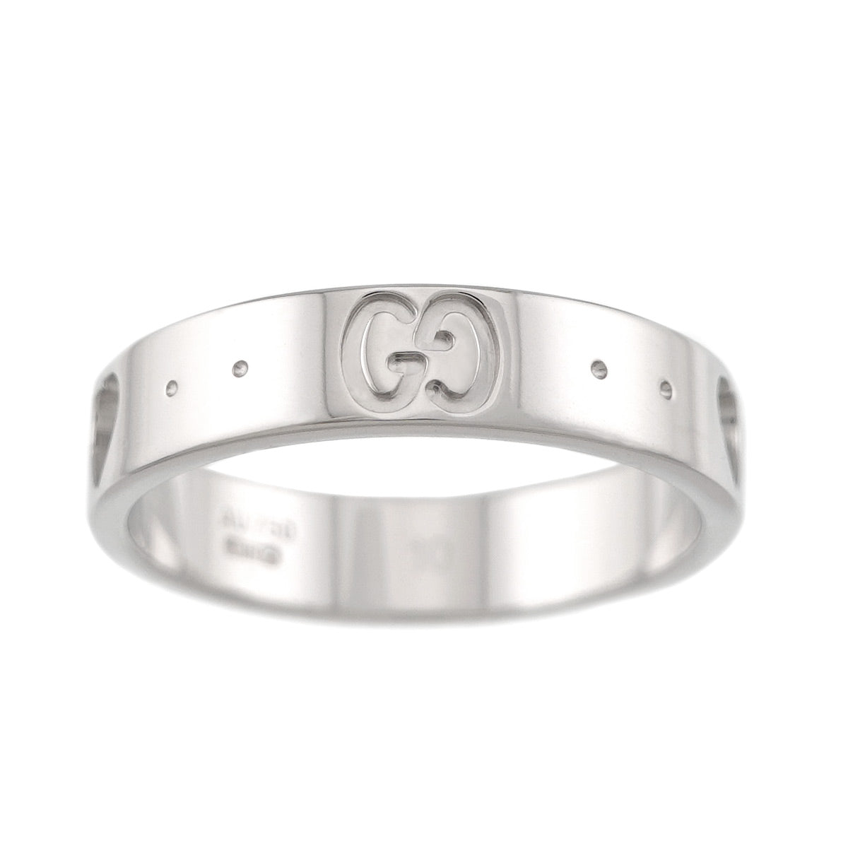 Icon Ring 18K WG White Gold 750 Size10 5-5.25(US)
