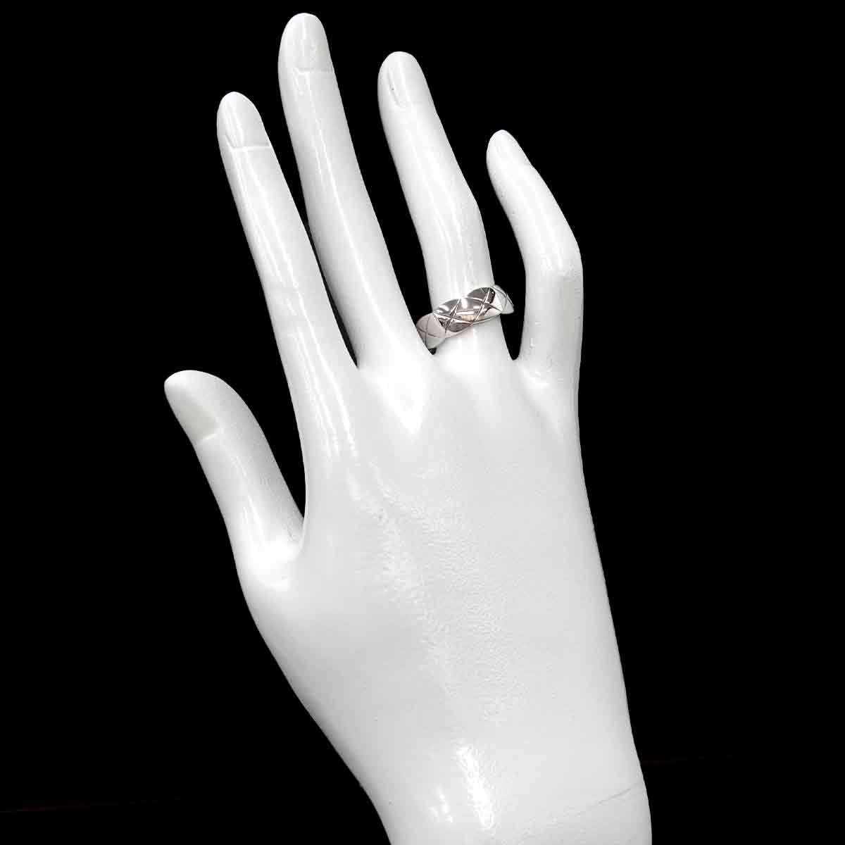 Coco Crush MM Ring 18K WG 750 size52 6(US)