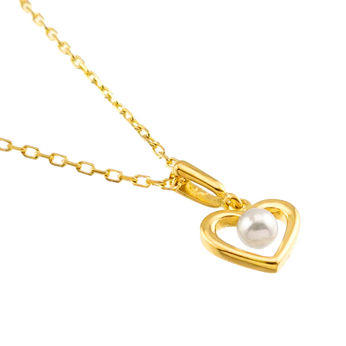 Baby Pearl 3.3mm Necklace 18K Yellow Gold 750