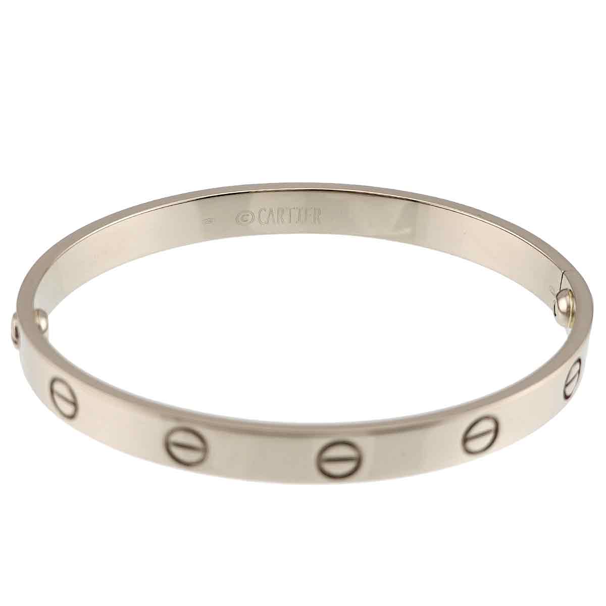Love Bracelet Bangle 18K WG 750 Size17