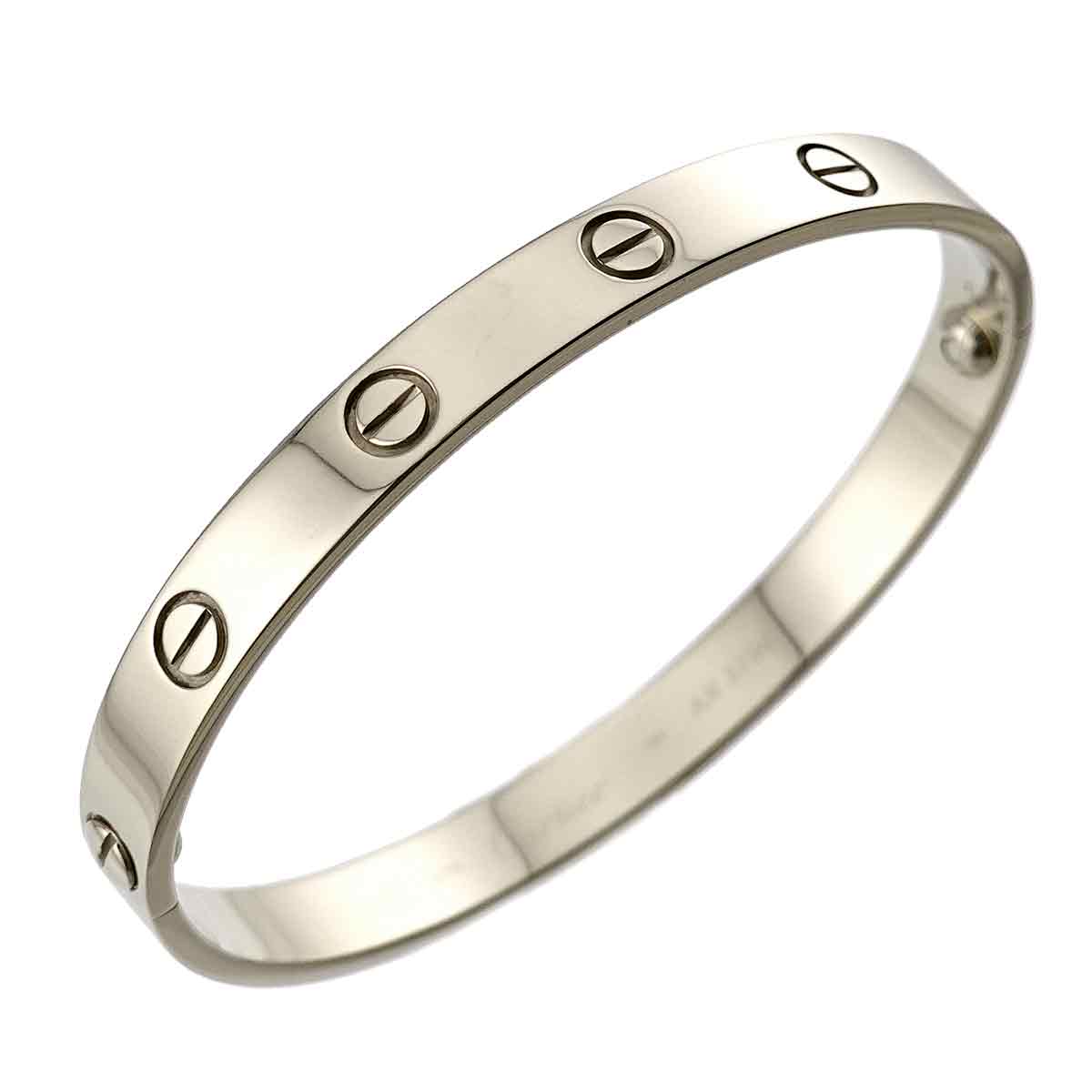 Love Bracelet Bangle 18K WG 750 Size17