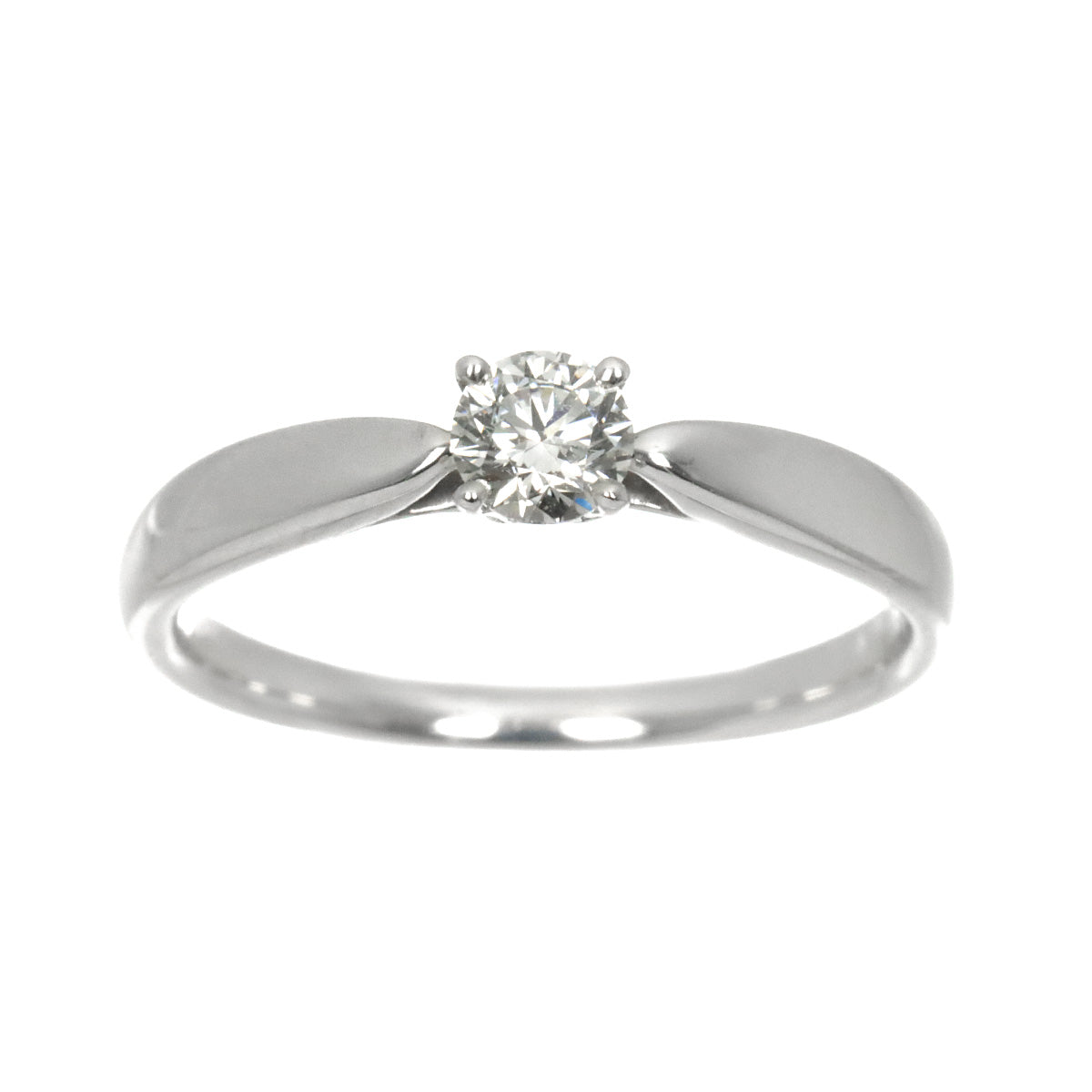 Harmony Ring Diamond 0.21ct Pt Platinum size4.5(US)