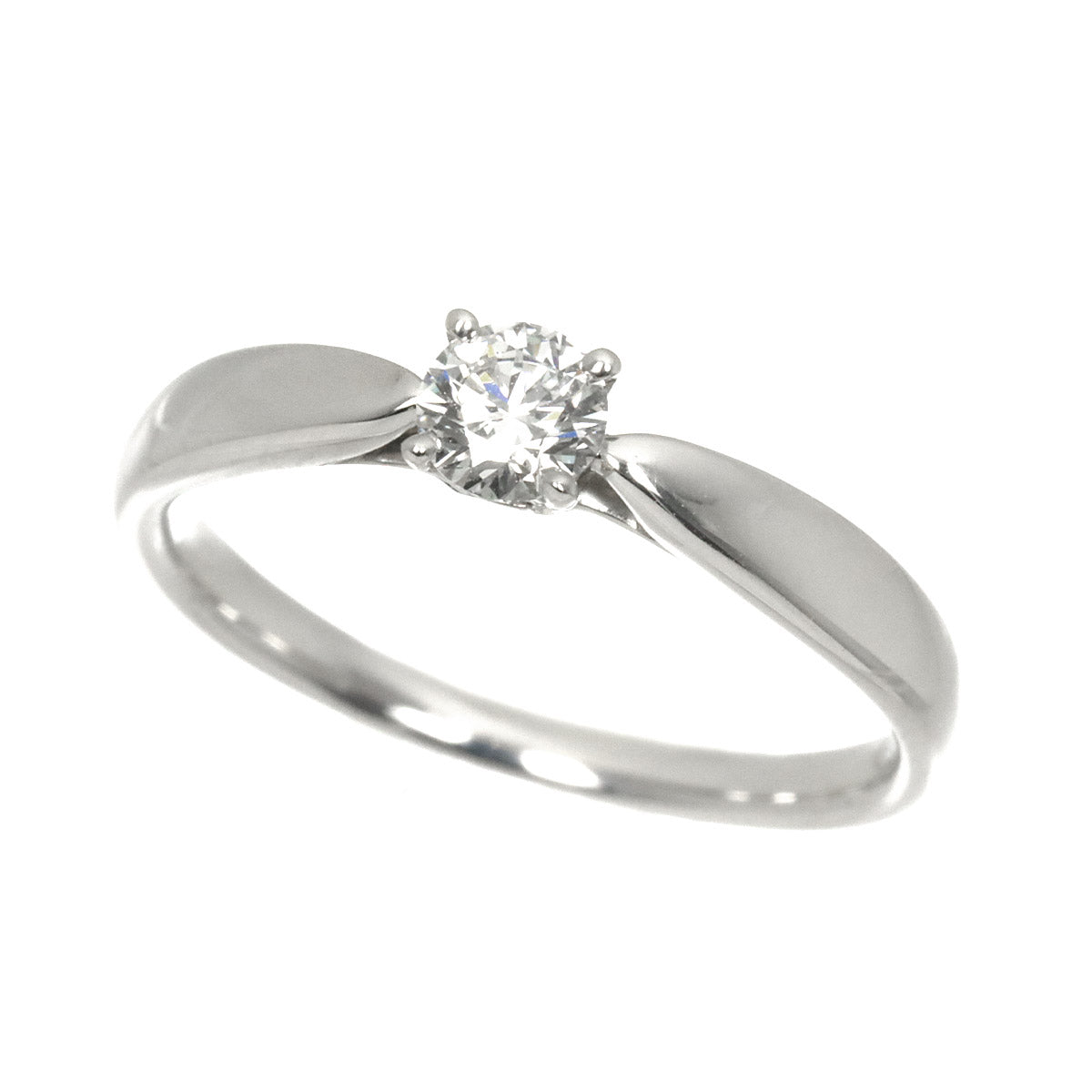 Harmony Ring Diamond 0.21ct Pt Platinum size4.5(US)