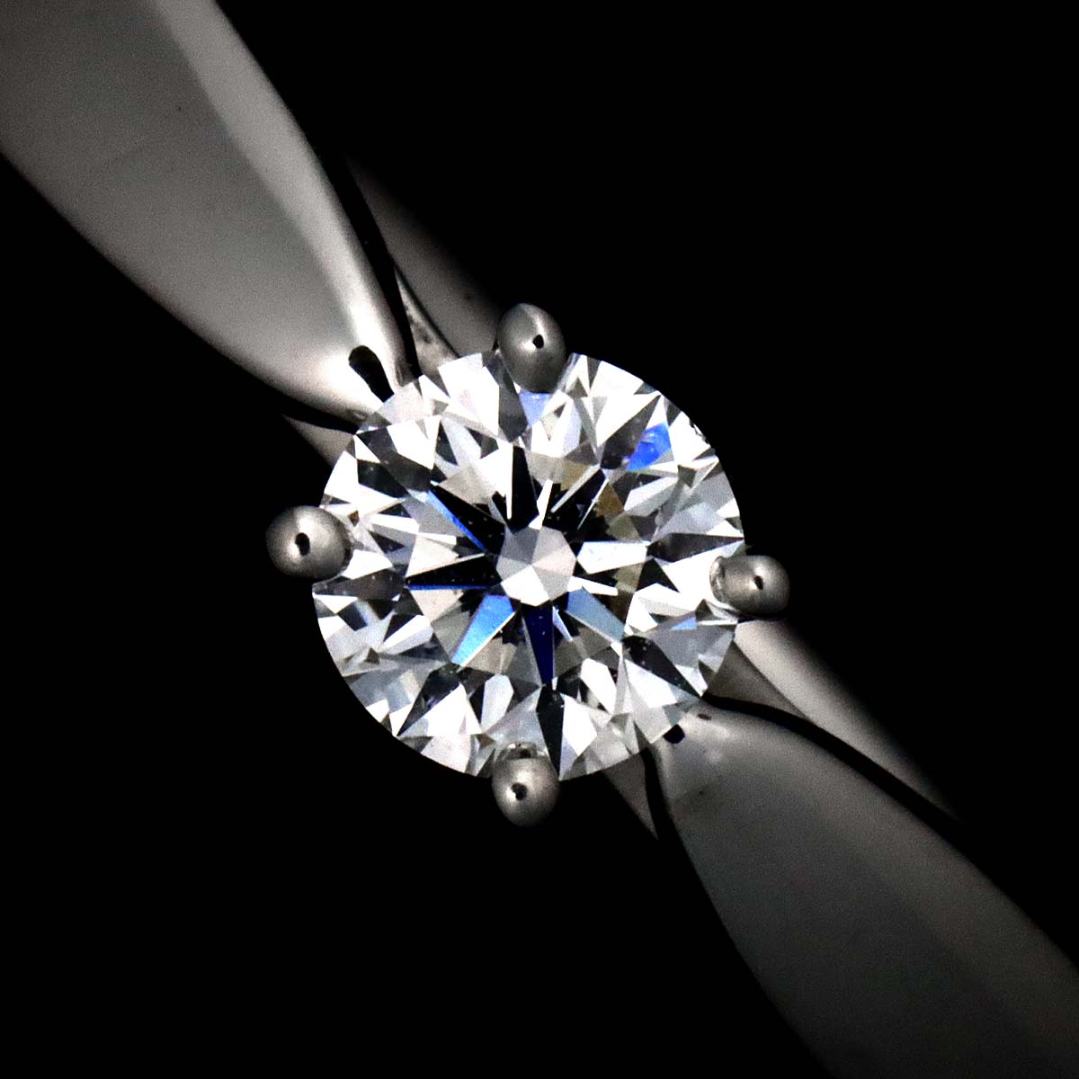 Harmony Ring Diamond 0.21ct Pt Platinum size4.5(US)