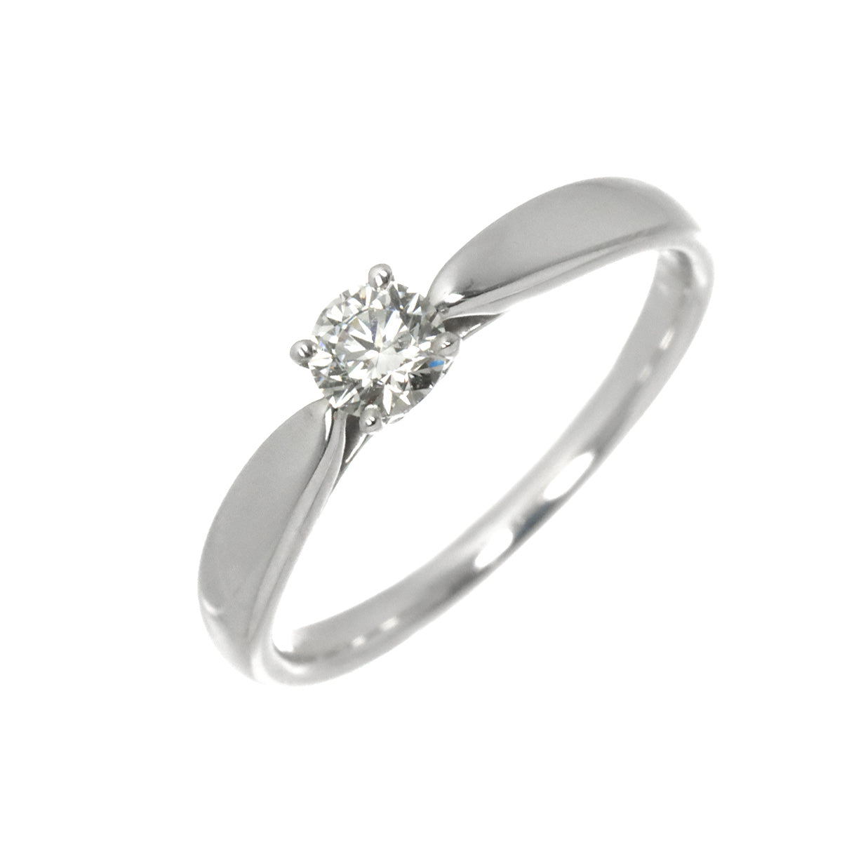 Harmony Ring Diamond 0.21ct Pt Platinum size4.5(US)