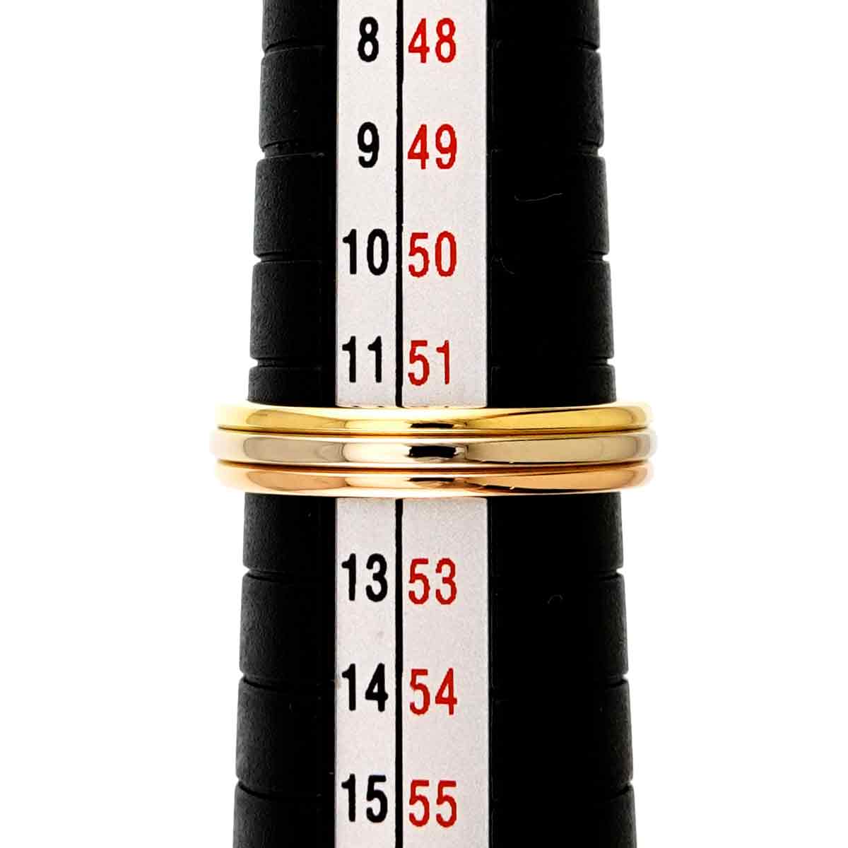Vendome Ring 18K YG WG PG 750 size52 5.75-6(US)