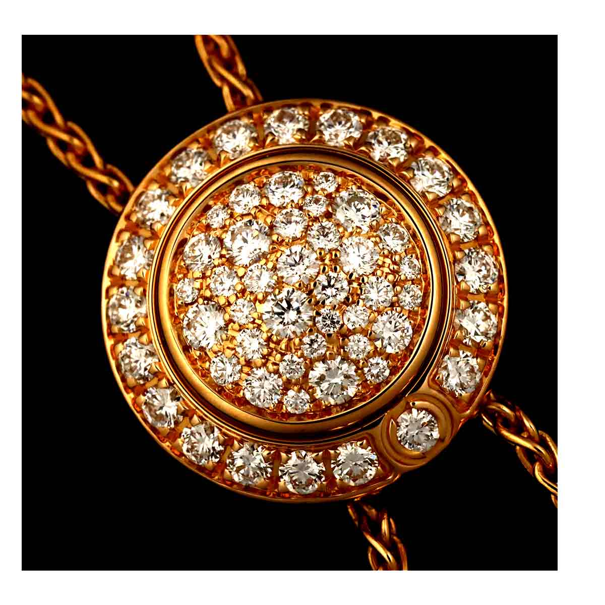 Possession Diamond Necklace 18K Pink Gold 750