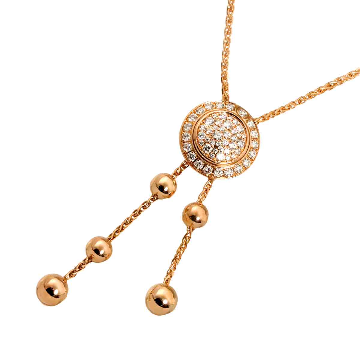 Possession Diamond Necklace 18K Pink Gold 750