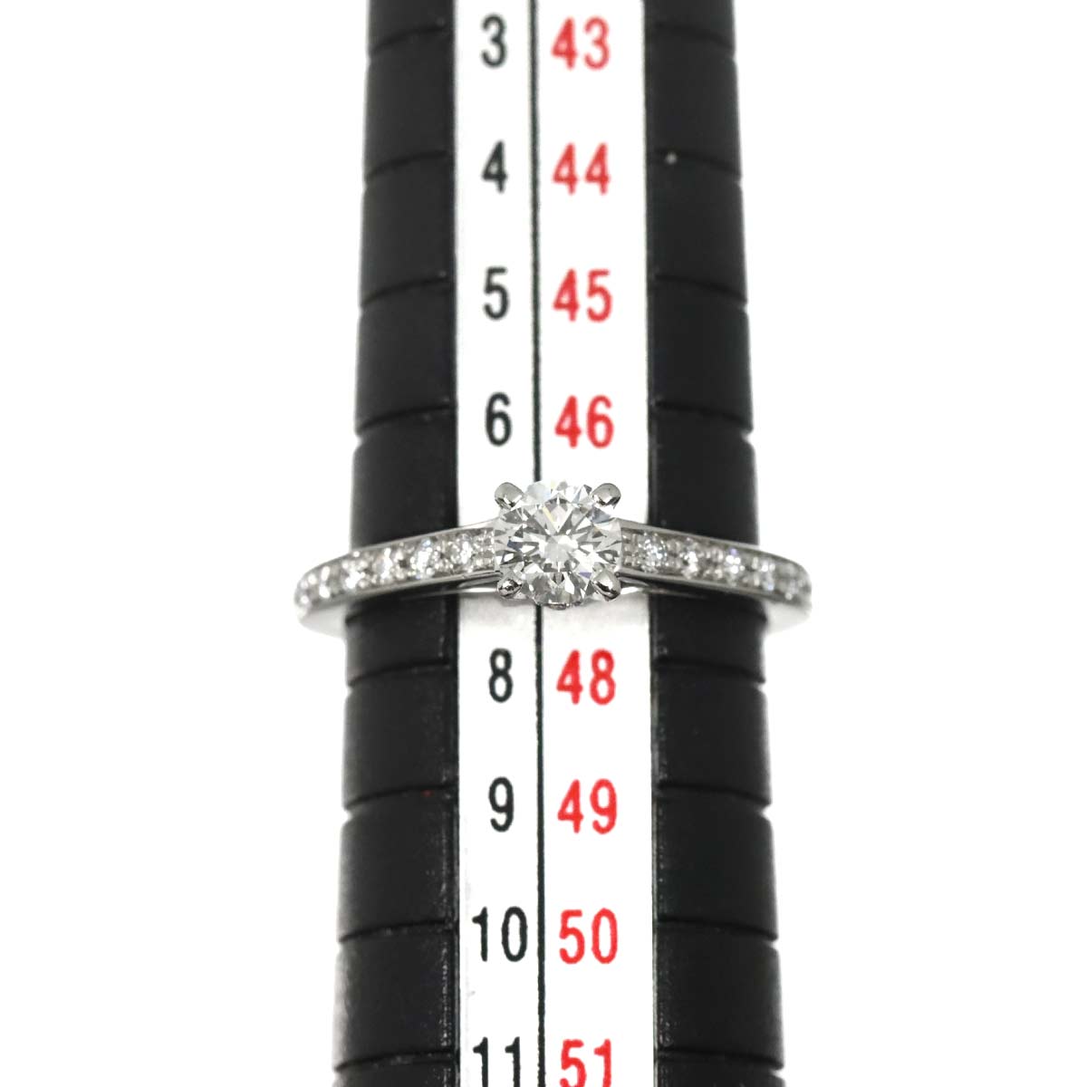 Diamond Ring Platinum Size48 4-4.5(US)