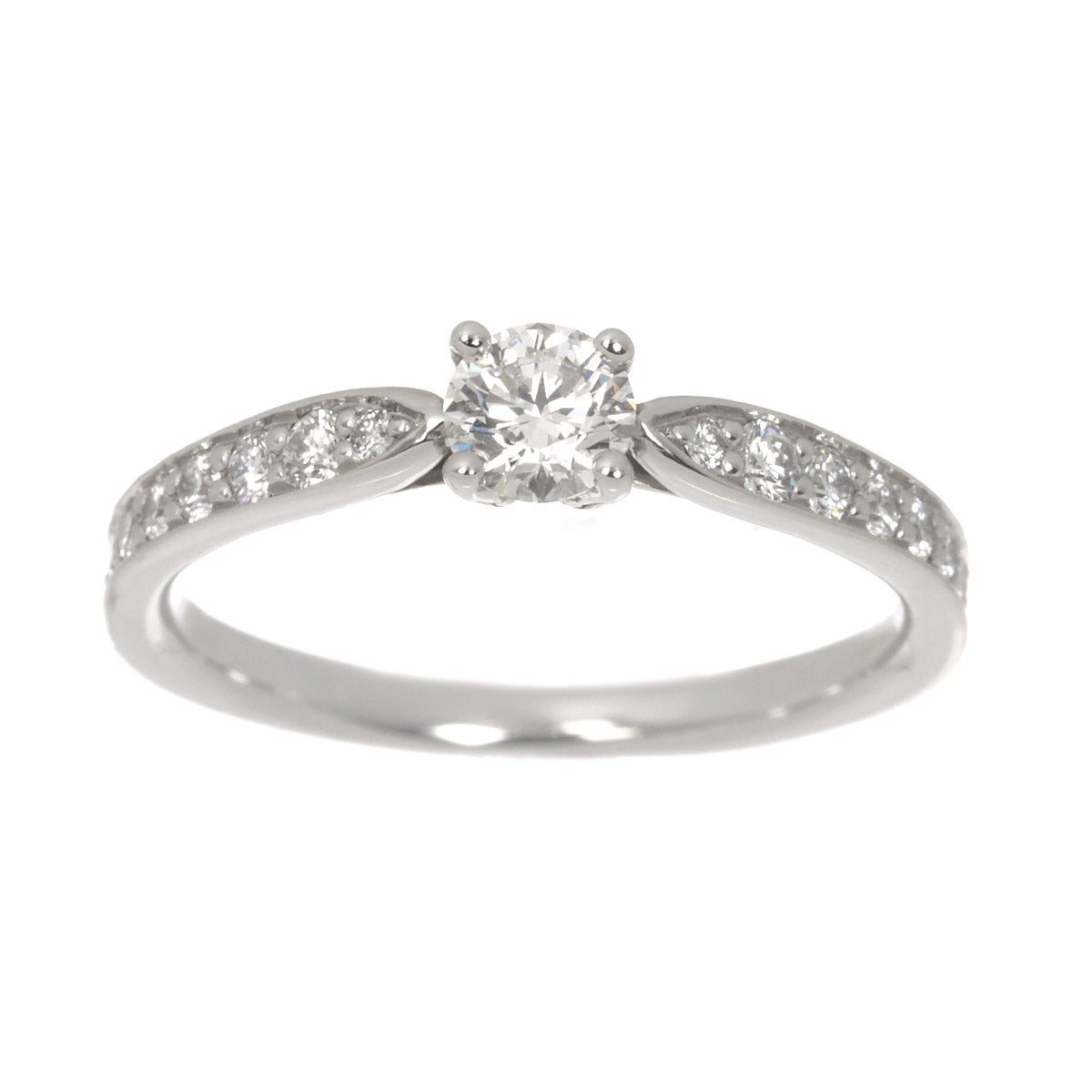 Harmony Diamond 0.24ct Ring Pt Size4.75-5(US)