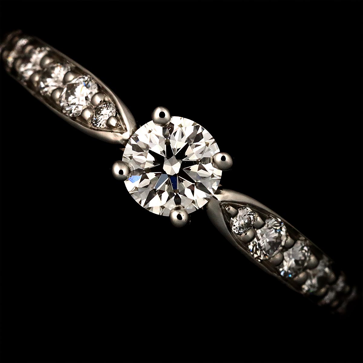 Harmony Diamond 0.24ct Ring Pt Size4.75-5(US)