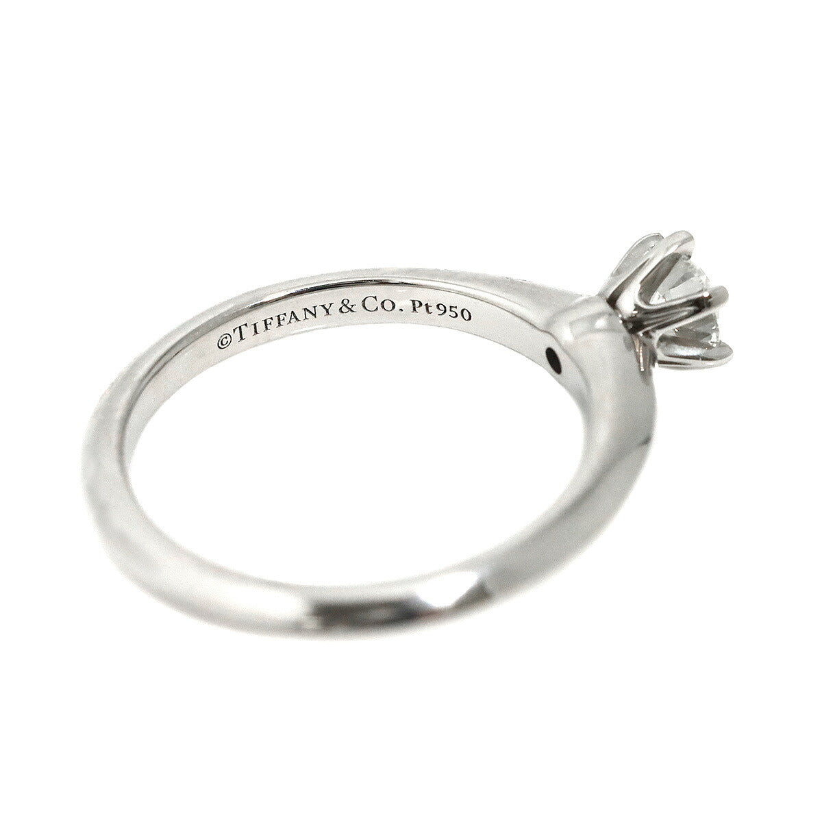 Diamond 0.30ct Ring Pt Platinum size4.75-5(US)