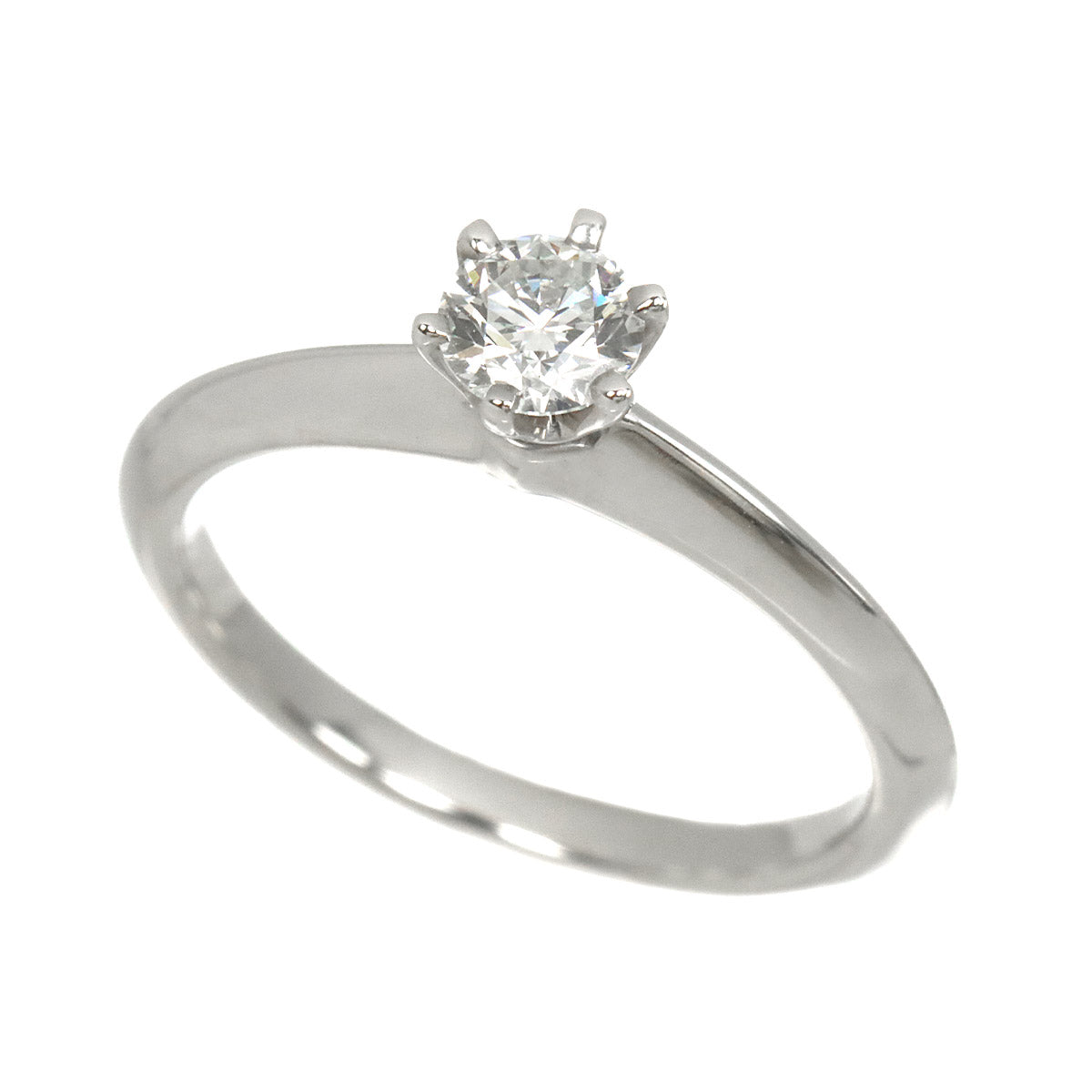 Diamond 0.30ct Ring Pt Platinum size4.75-5(US)