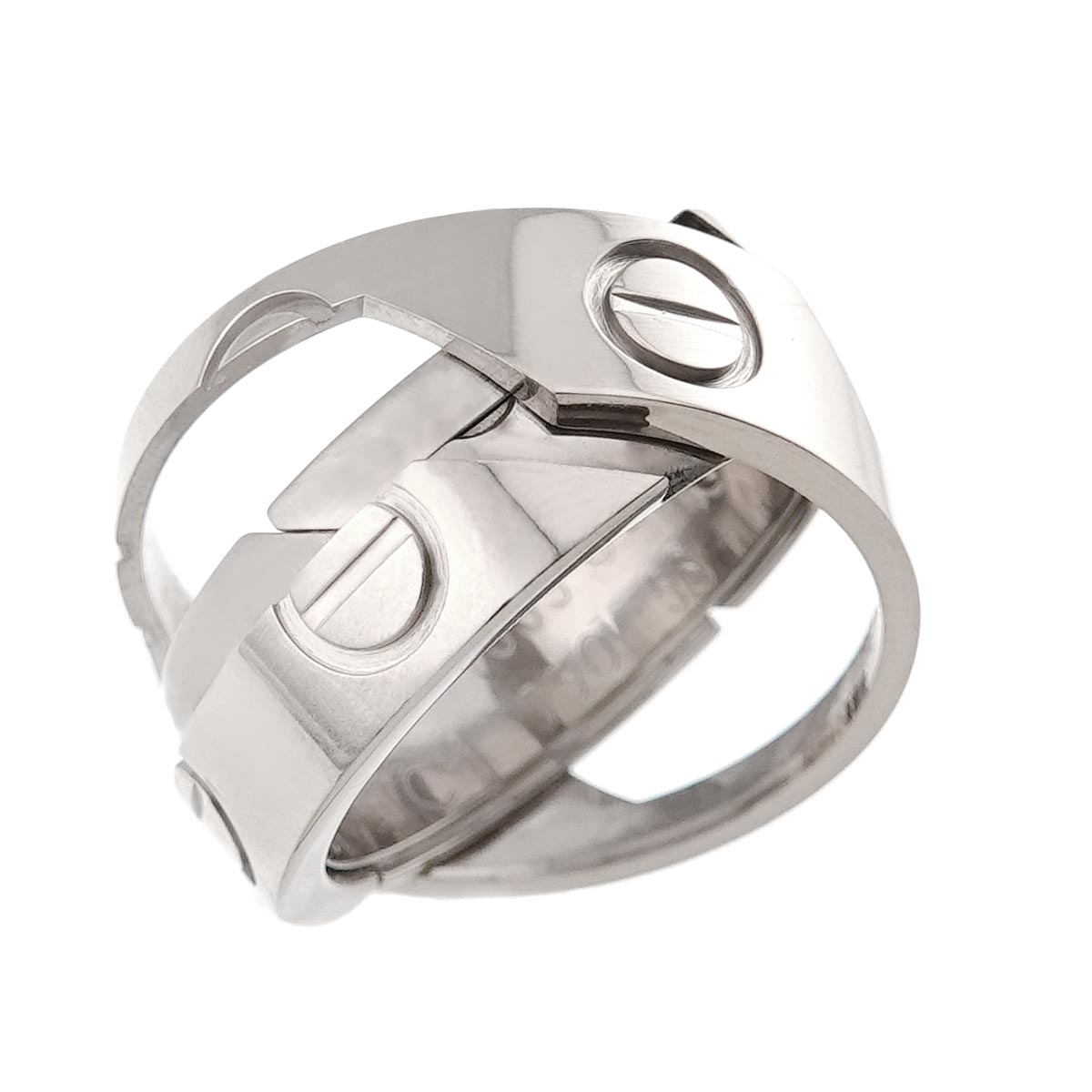 Astro Love Classic Ring 18K White Gold 750 size56 7.25(US)