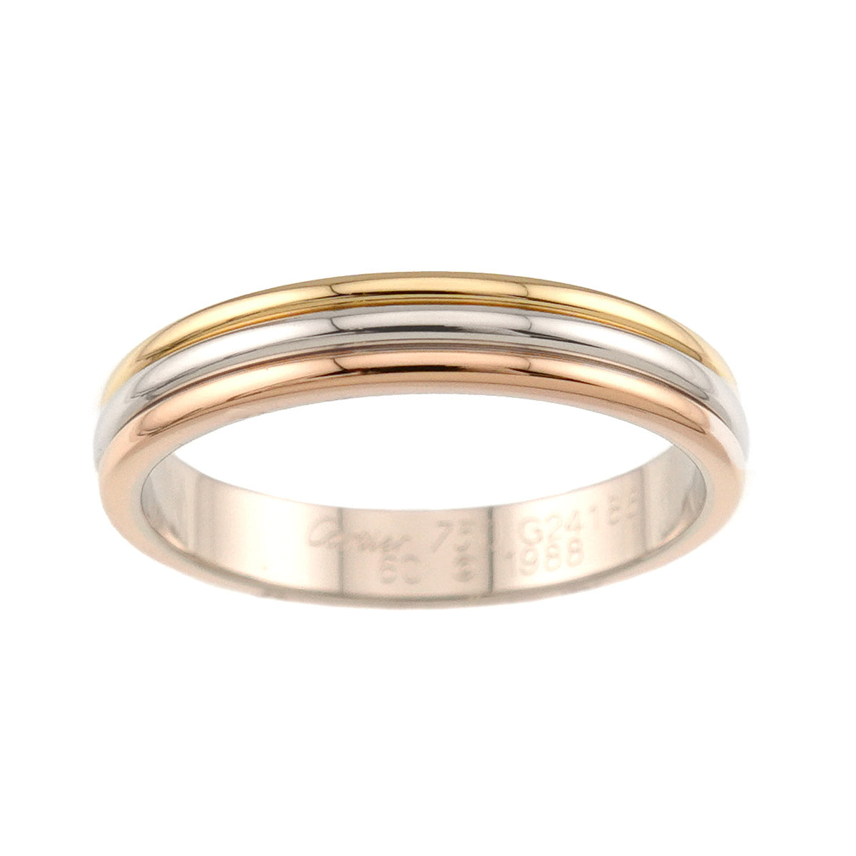 Vendome Ring 18K YG WG PG 750 size60 9(US)