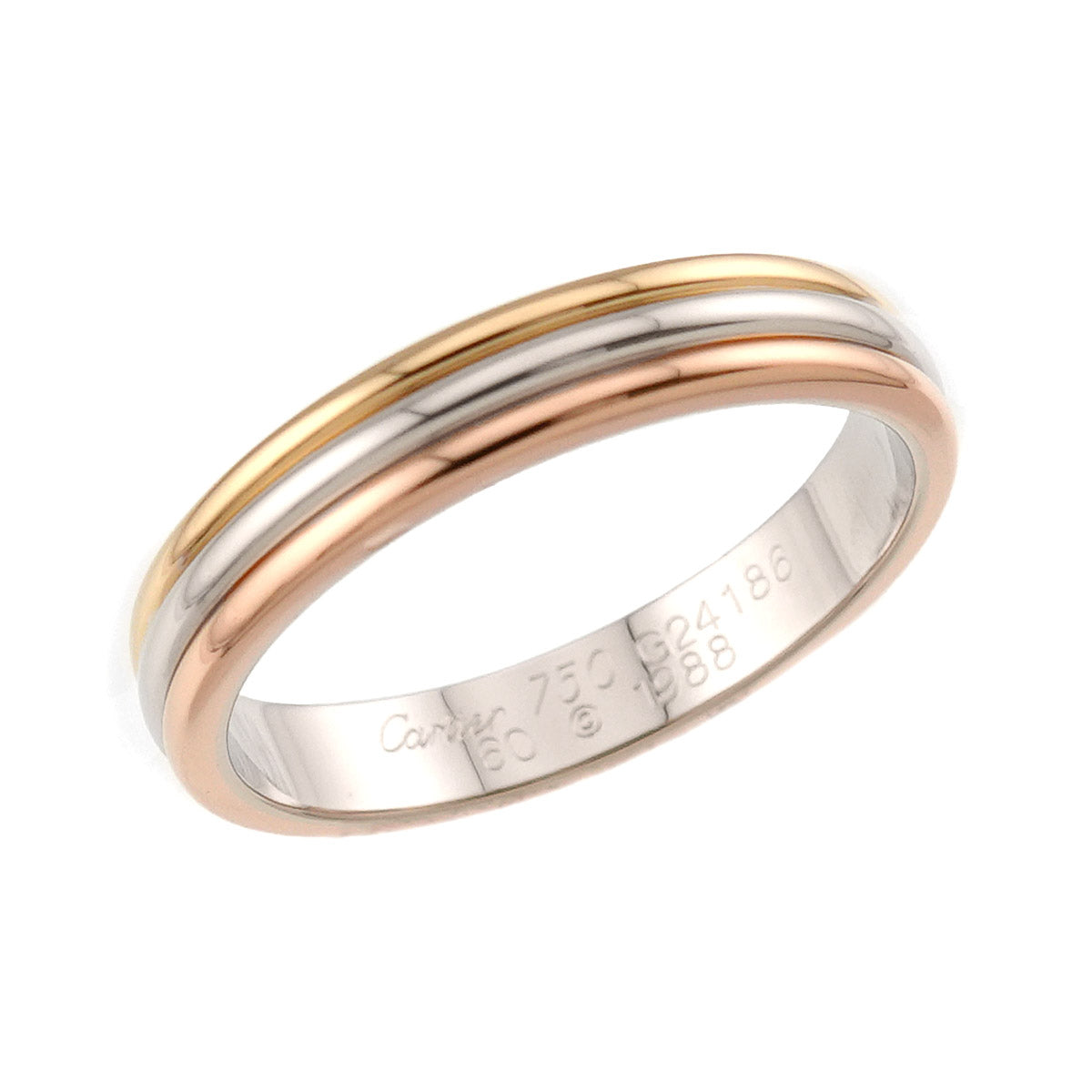 Vendome Ring 18K YG WG PG 750 size60 9(US)