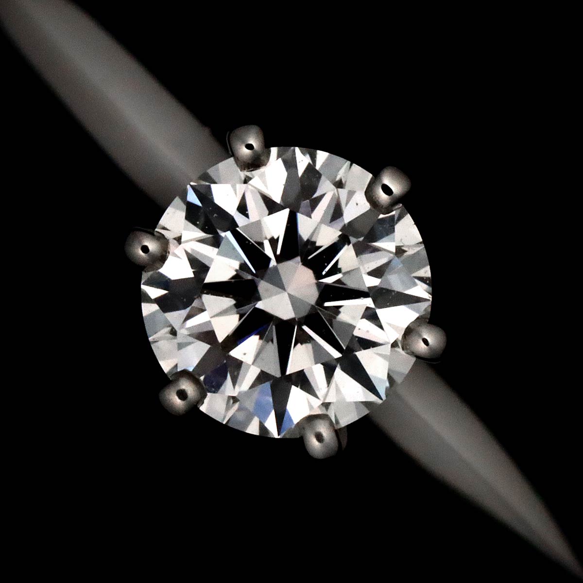 Diamond 0.46ct Ring Pt 4.75-5(US)