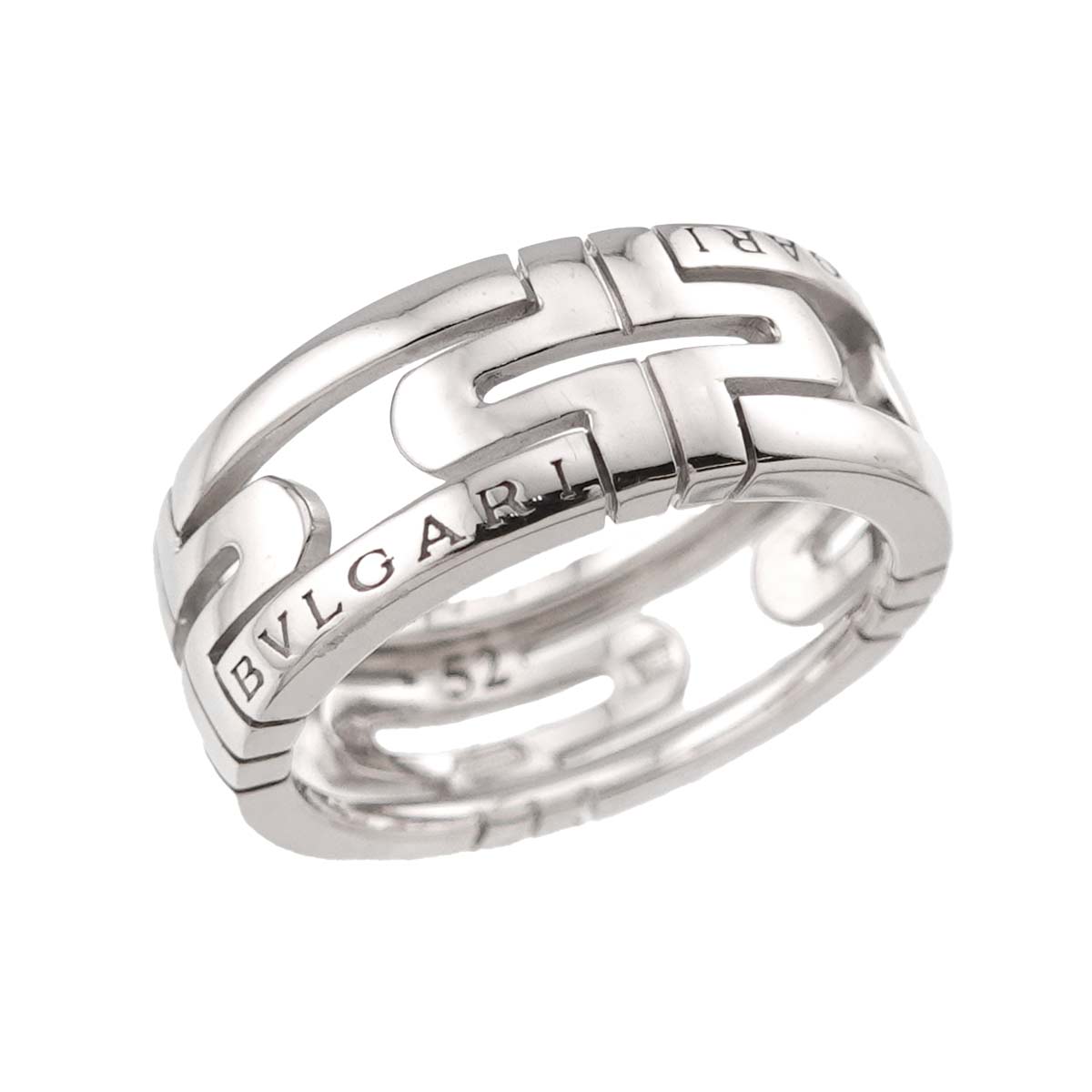 Parentesi Ring 18K White Gold 750 size52 5.75-6(US)