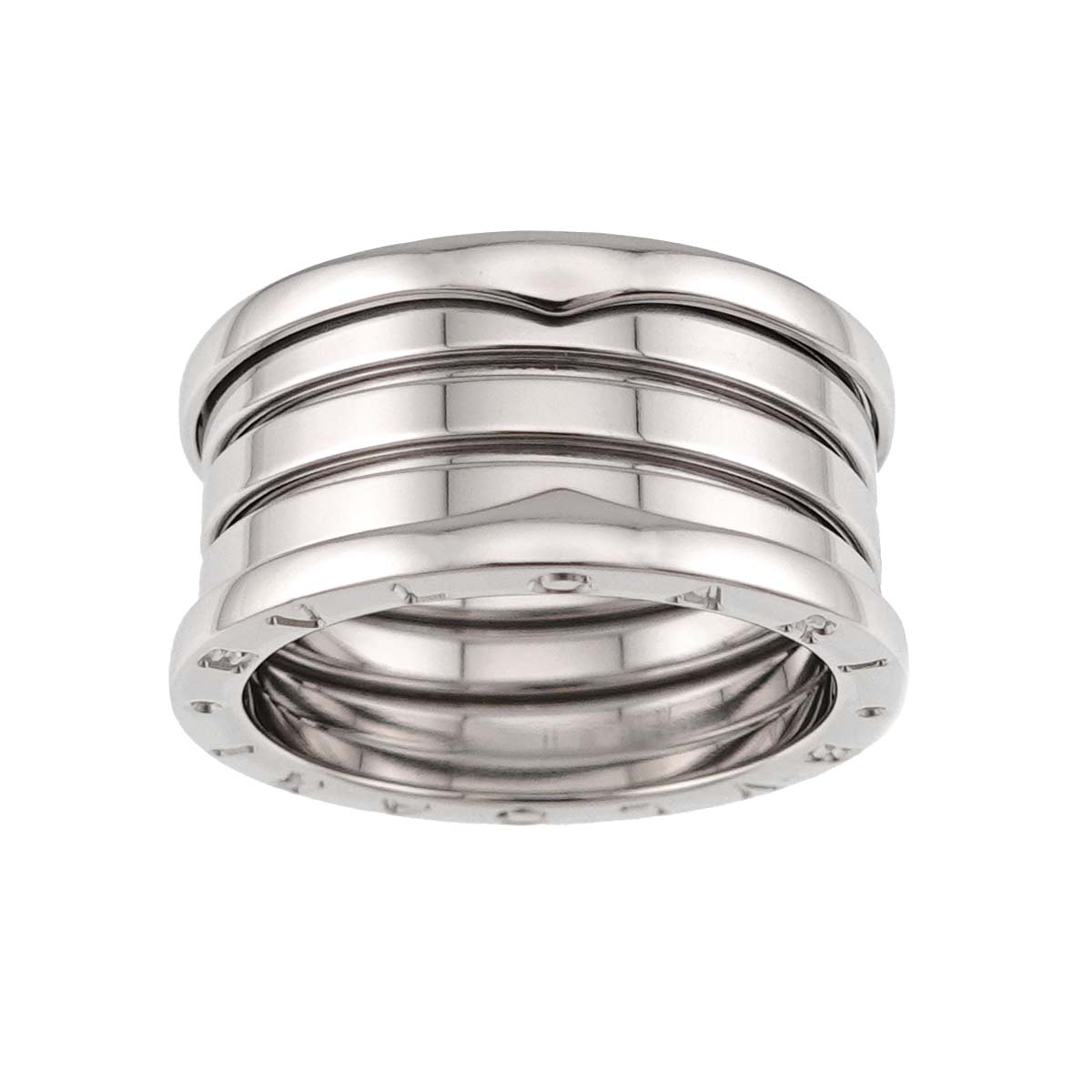 B-ZERO1 4 BAND Ring 18K White Gold 750 Size60 8.75(US)